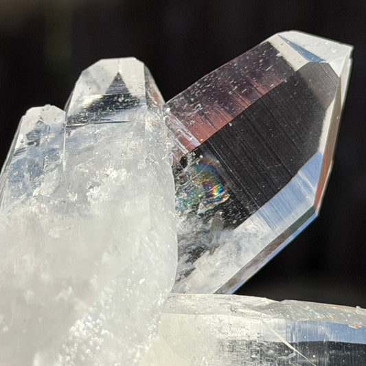 THE ENERGY VORTEX | Multi-Point Double Terminated Lemurian Cluster ダブルターミネーテッド・レムリアン・クラスター14.5cm #LQ-012