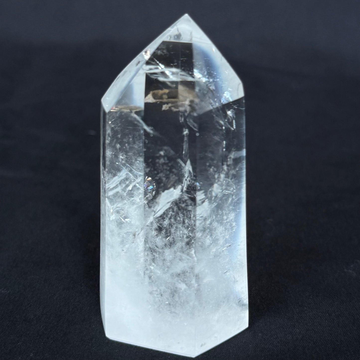High-Quality Clear Quartz Crystal Point 8.5cm #CQ-35