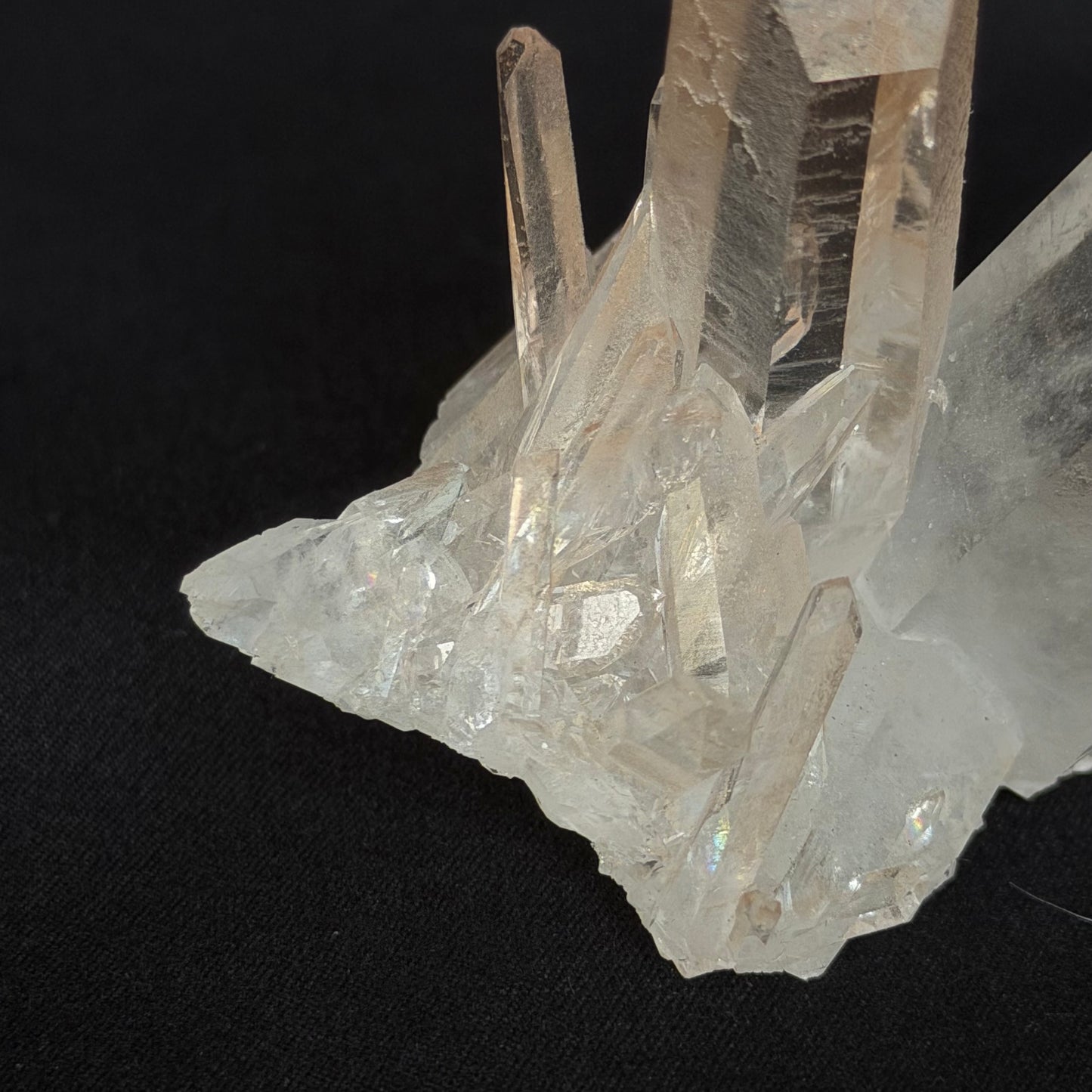 Premium Pink Lemurian Seed Crystal Cluster ピンク・レムリアンシード105g #LQ-039