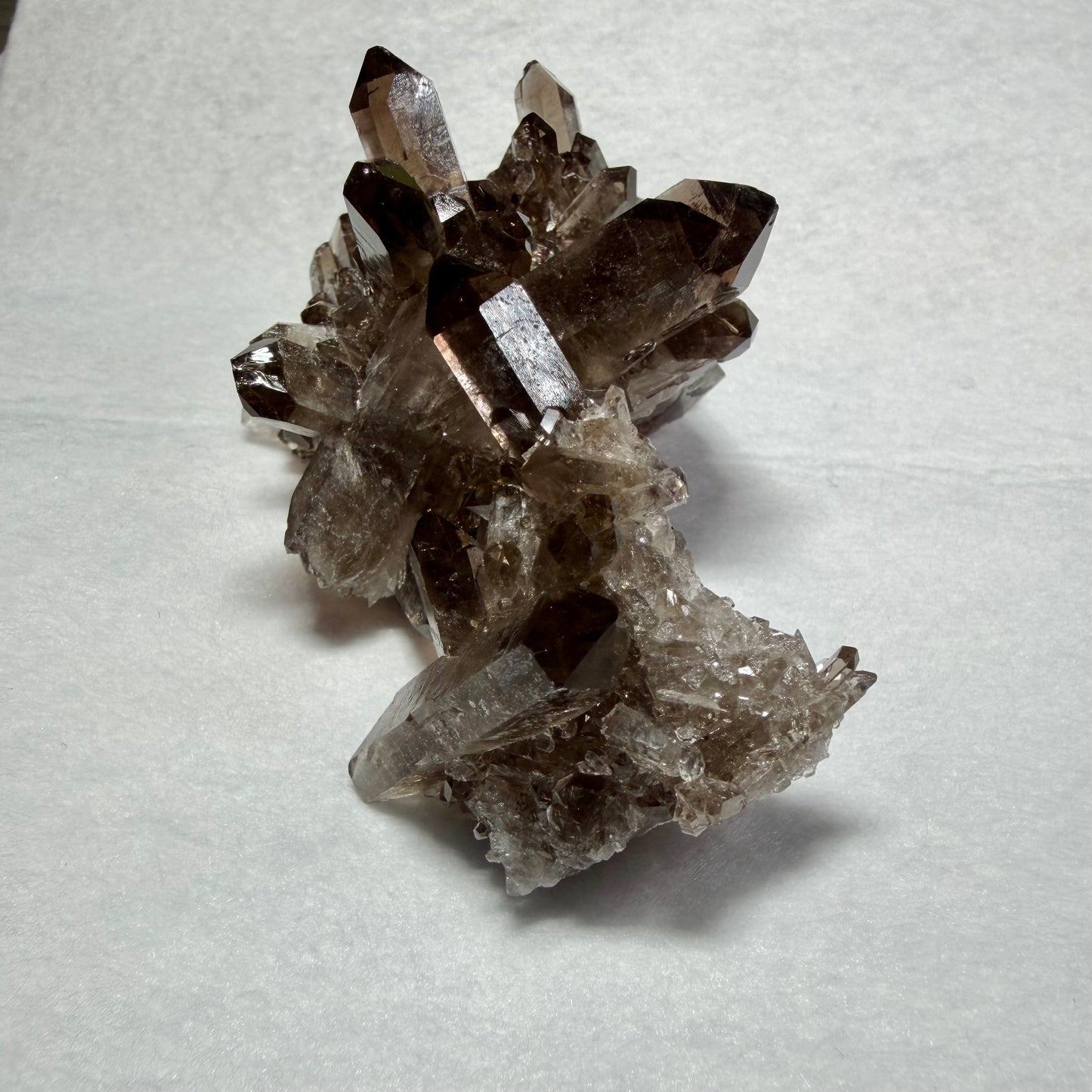 Smoky Quartz Clusterスモーキークォーツ・クラスター #SQ-076