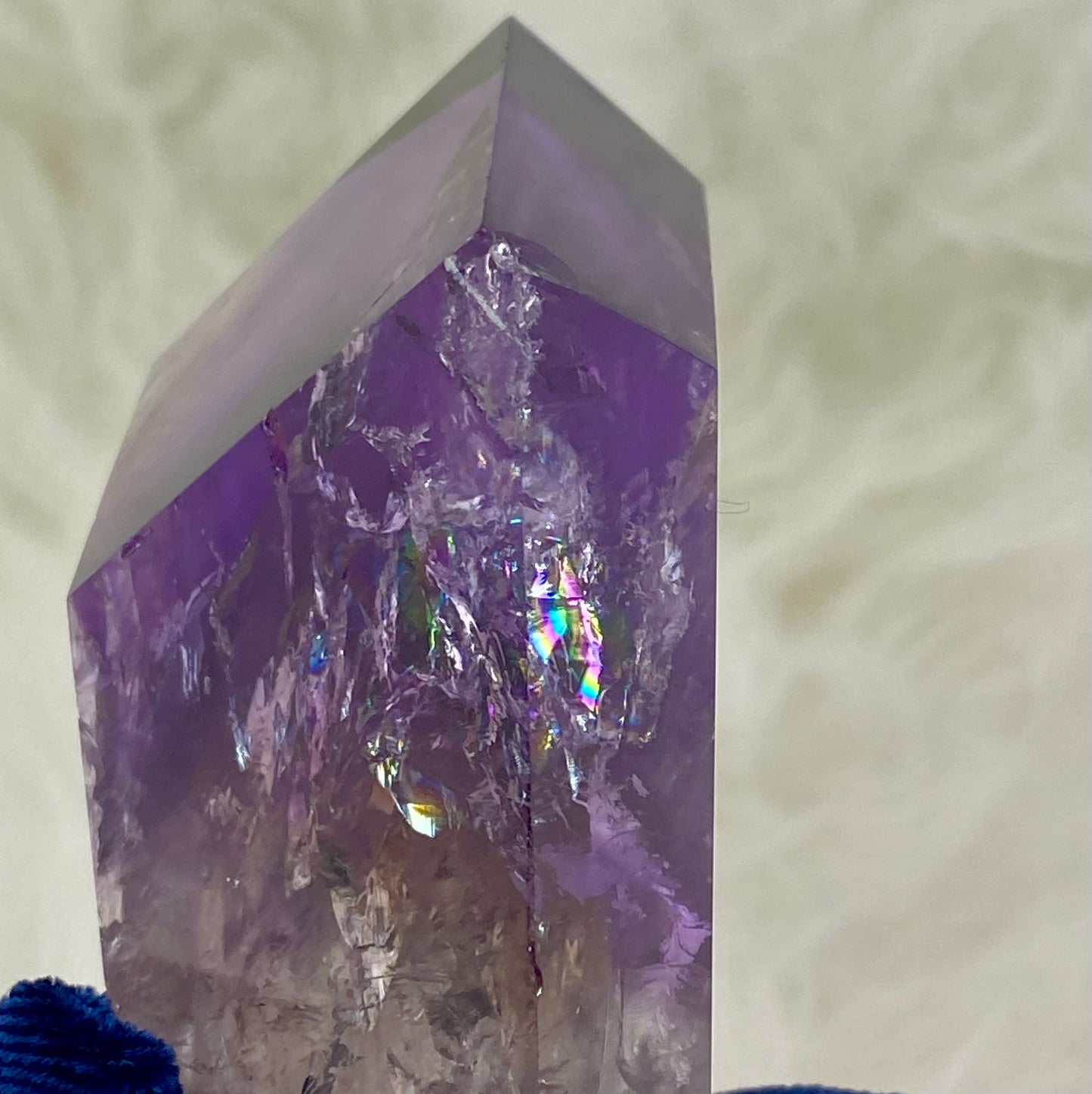 THE VIOLET OBELISK | Monumental Deep Purple Amethyst (6.75") AM-018