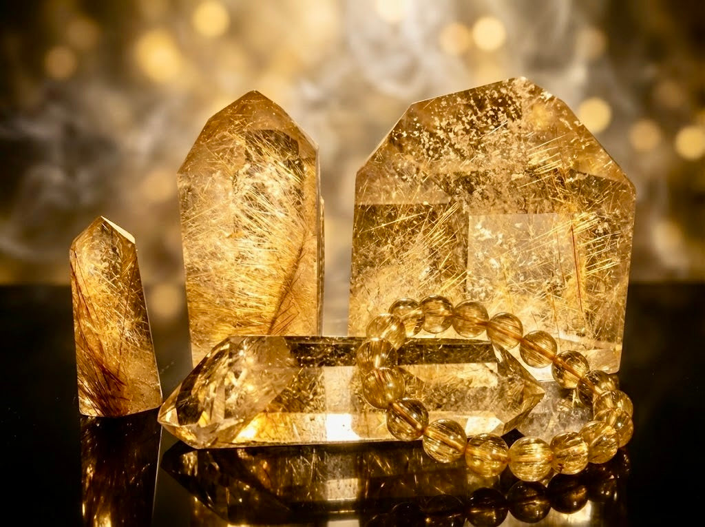 Gold Rutilated Quartz Collection ルチルゴールド