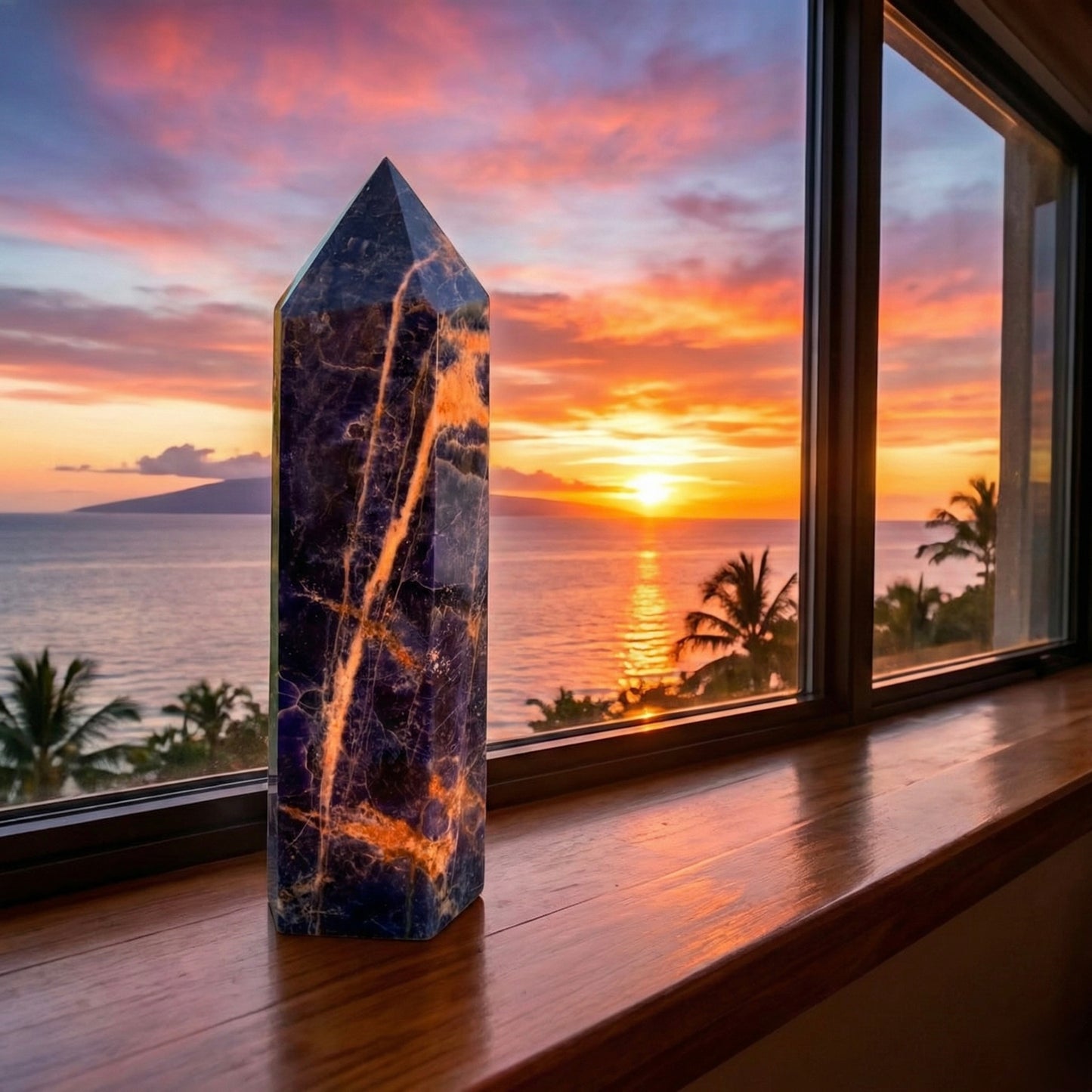 Sunset Sodalite Tower 6.7 in サンセットソーダライト・タワー 170mm 662g #SOD-077