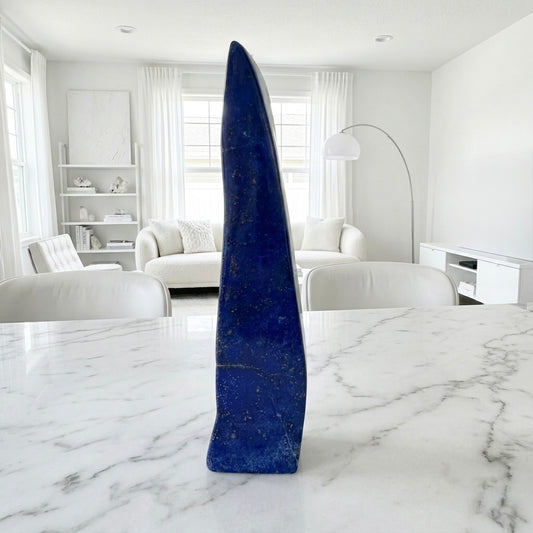 AAA Grade Lapis Lazuli Large Freeform ラピスラズリ アフガニスタン産 1kg超え#LA-114