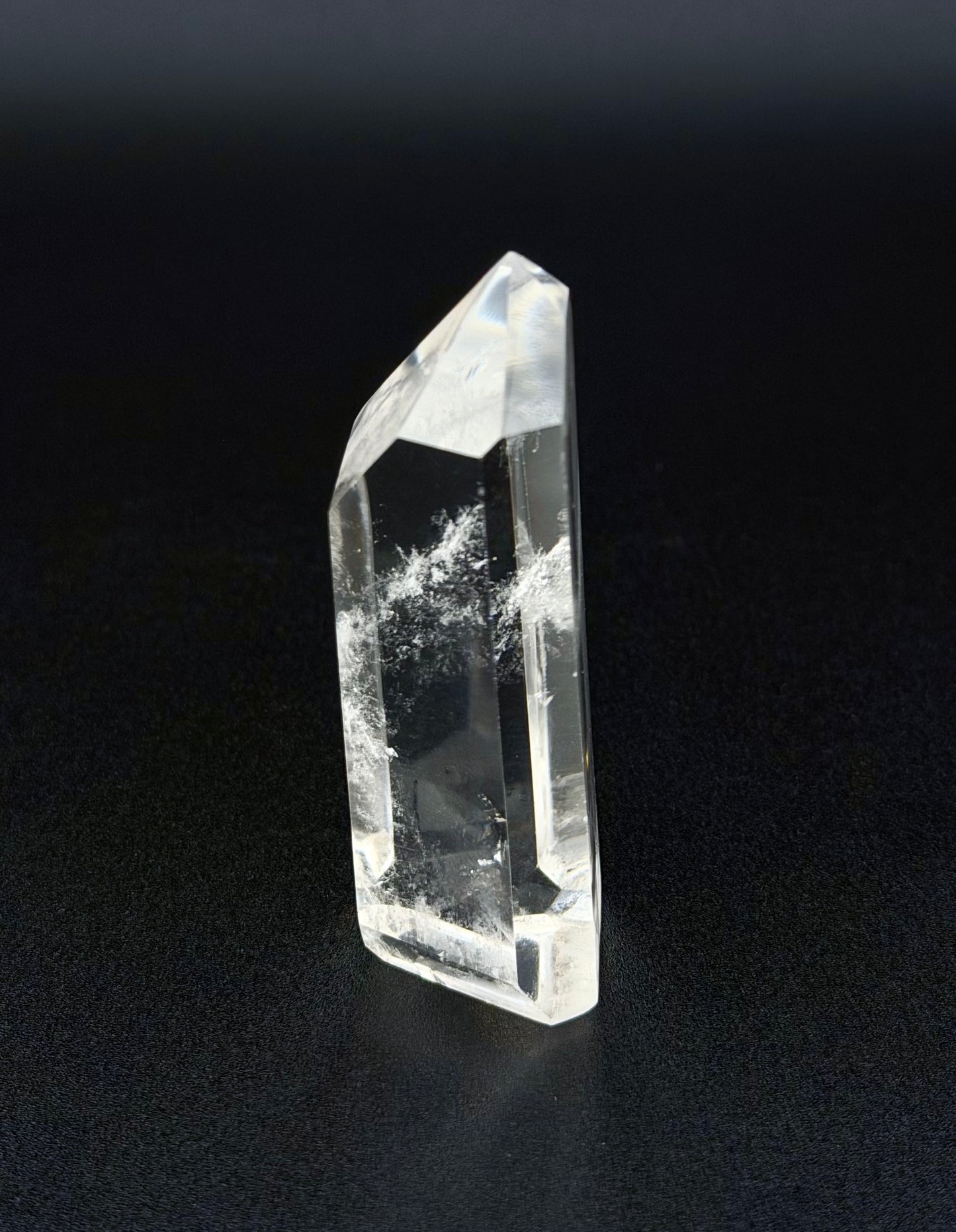 Clear Quartz Crystal Point  6.5cm(2.55") #CQ-006