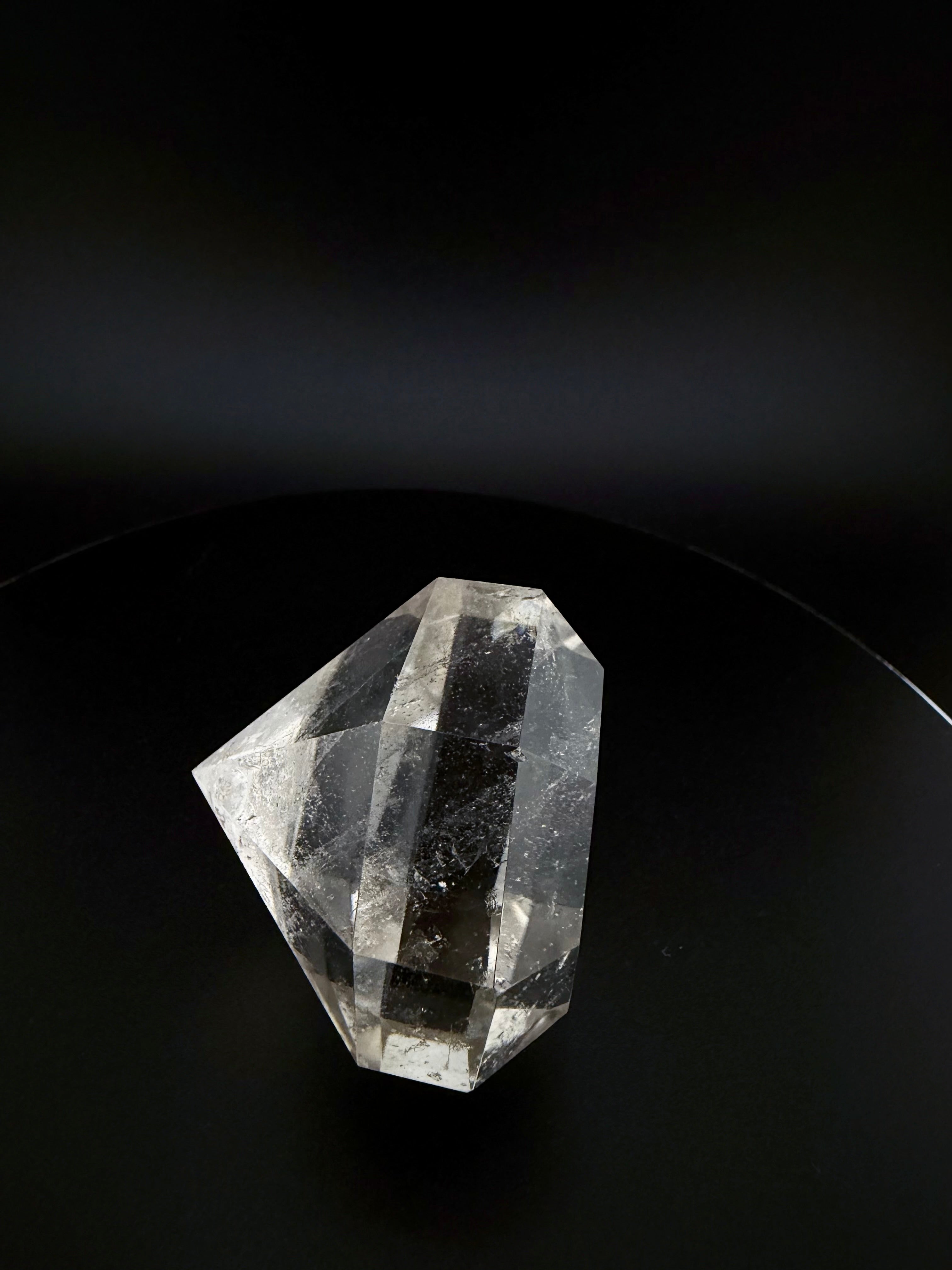 Clear Quartz Faceted 4cm(1.9")