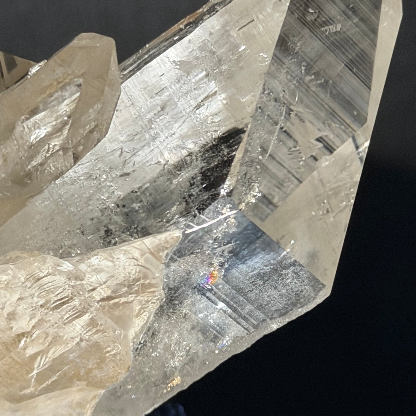 Lemurian Seed Crystal Cluster 12cm  #LQ-011