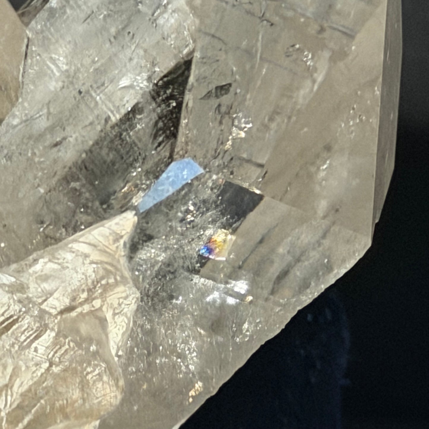 Lemurian Seed Crystal Cluster 12cm  #LQ-011