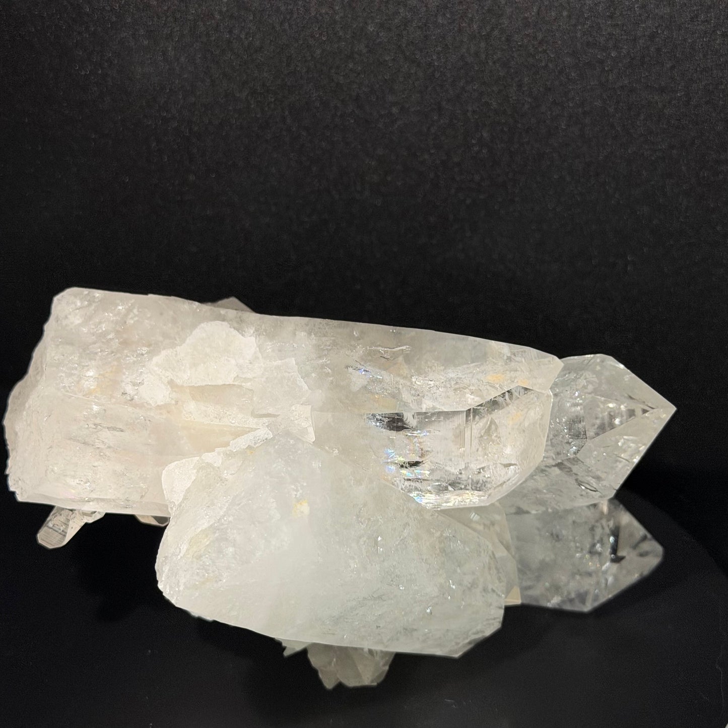 THE ENERGY VORTEX | Multi-Point Double Terminated Lemurian Cluster　ダブルターミネーテッド・レムリアン・クラスター14.5cm #LQ-012