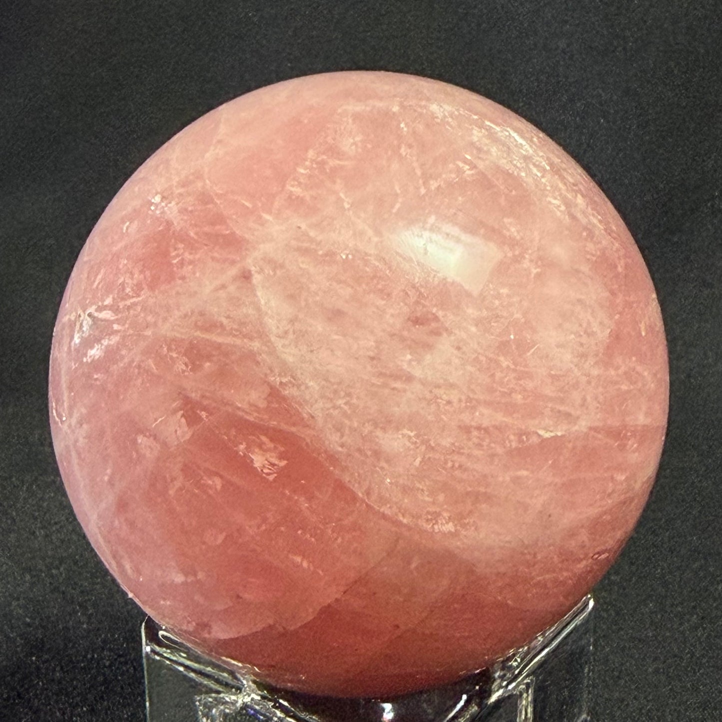 Rose Quartz Sphere 2" 7.3 oz  #RQ-029