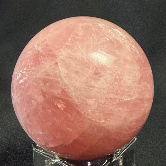 Rose Quartz Sphere 2" 7.3 oz  #RQ-029