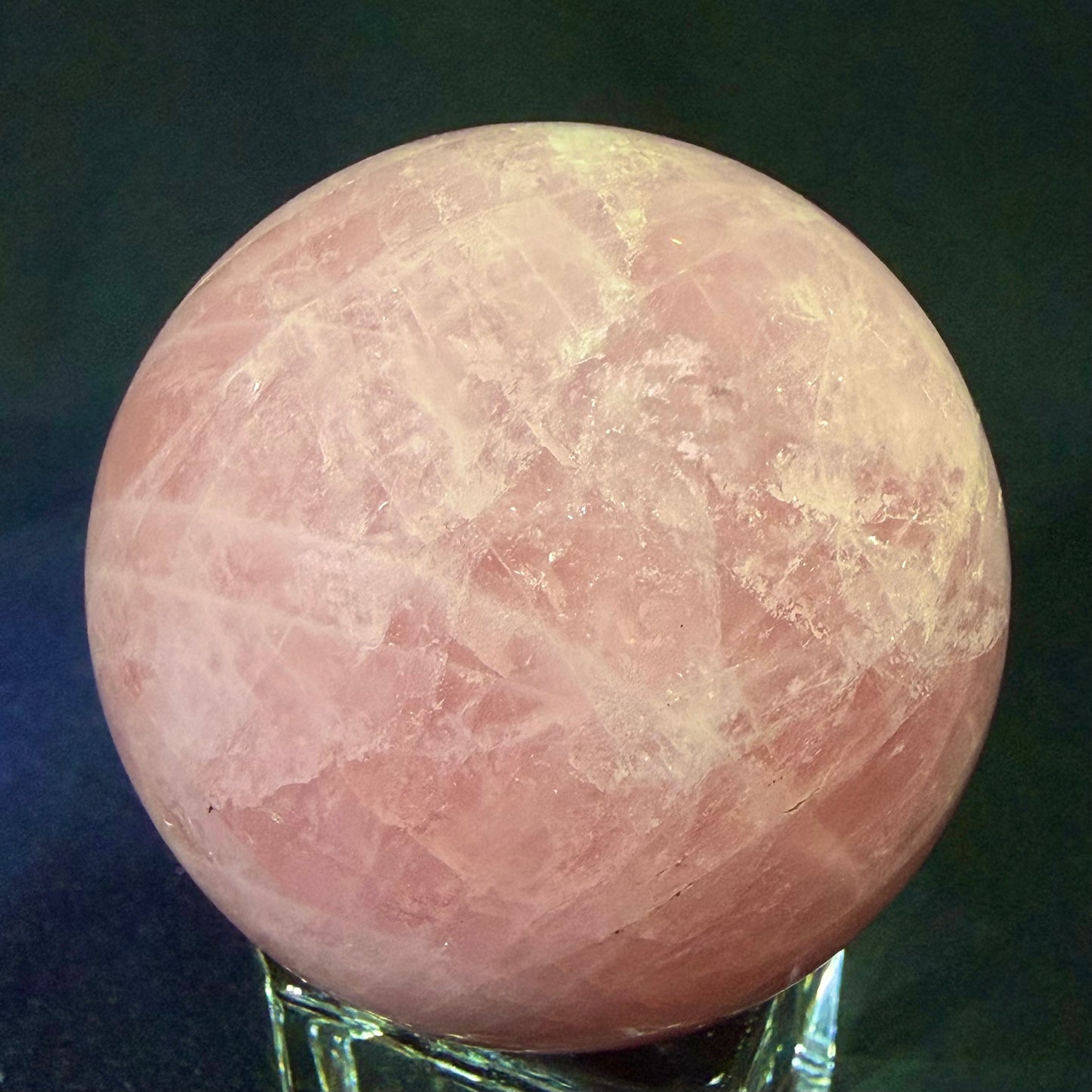 Rose Quartz Sphere 2" 7.3 oz  #RQ-029