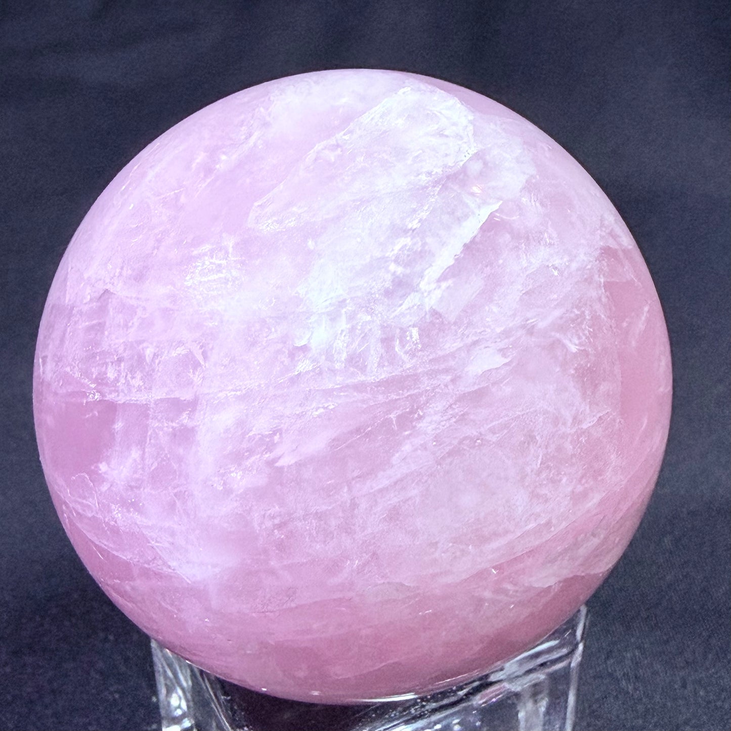 Premium Rose Quartz  (2.2", 8.9 oz) #RQ-028