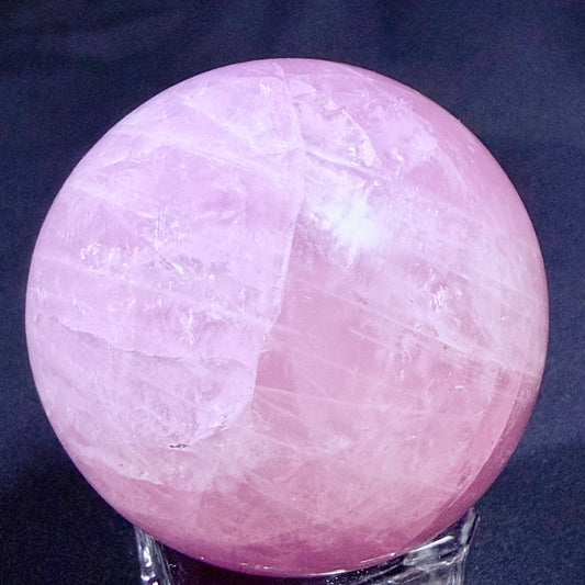 Premium Rose Quartz  (2.2", 8.9 oz) #RQ-028