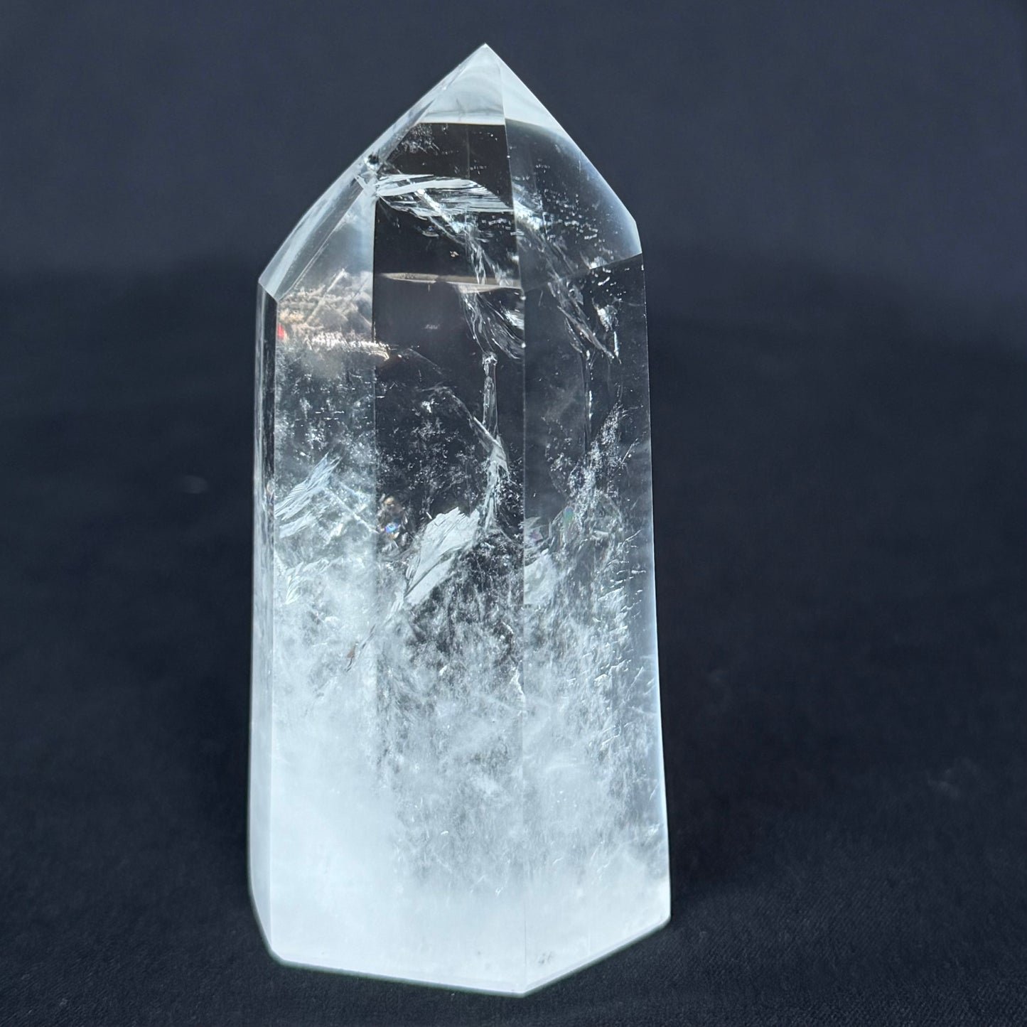 High-Quality Clear Quartz Crystal Point 8.5cm ＃CQ-35