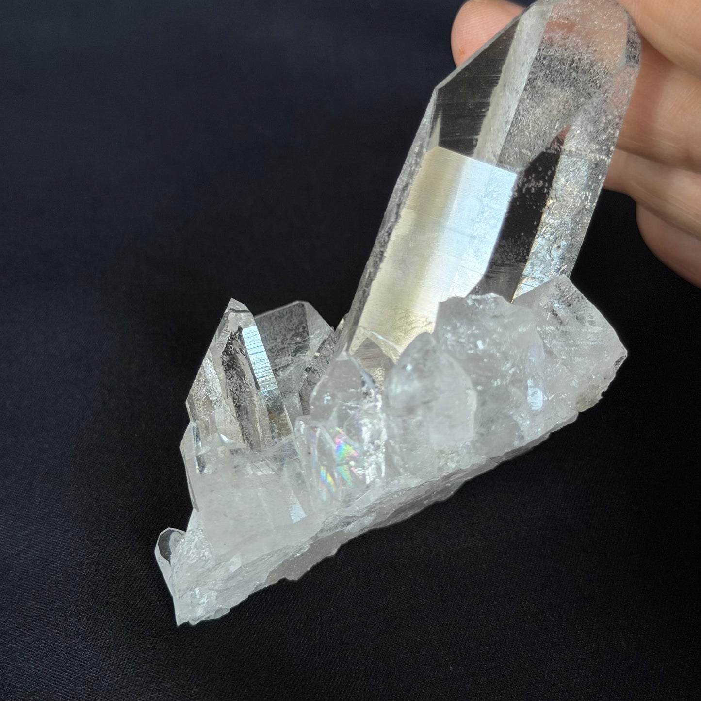 Lemurian Seed Crystal Cluster 113g＃LQ-037