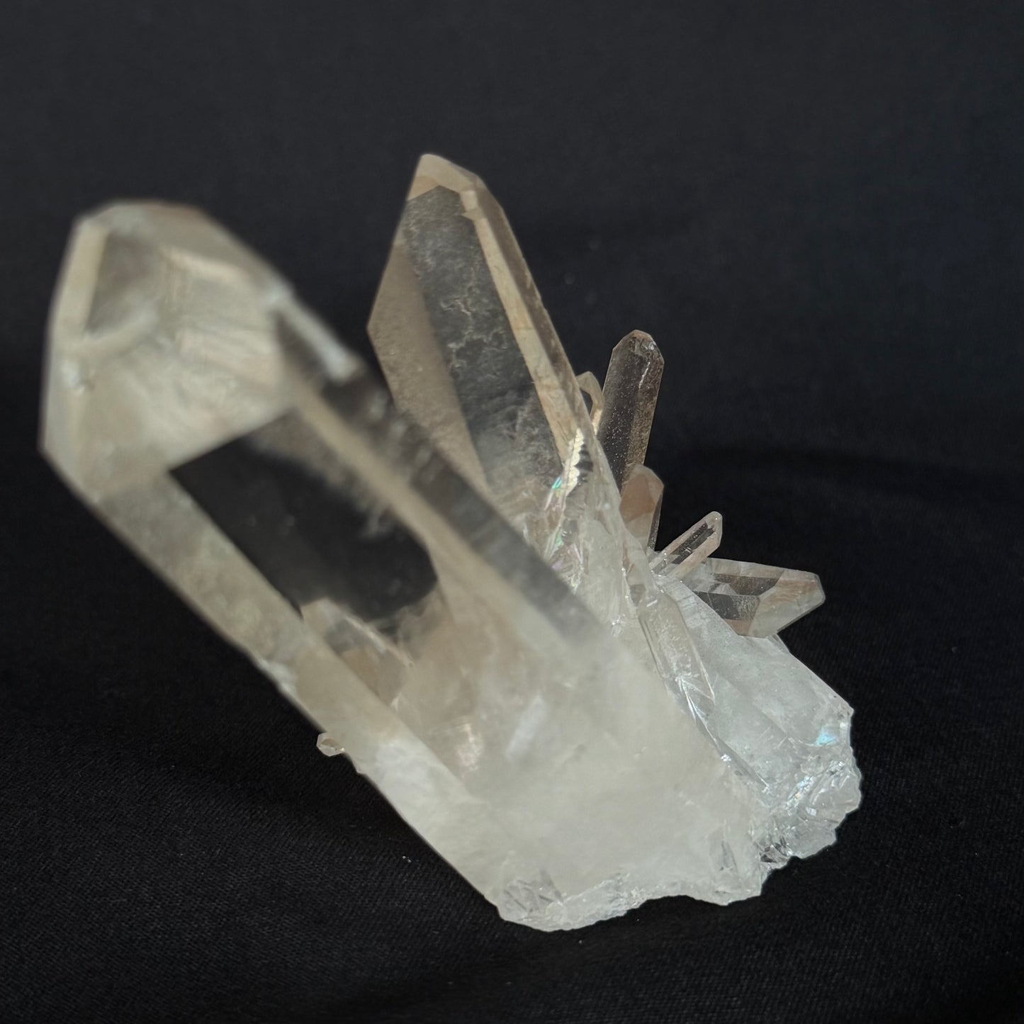 Premium Pink Lemurian Seed Crystal Cluster ピンク・レムリアンシード105g #LQ-039