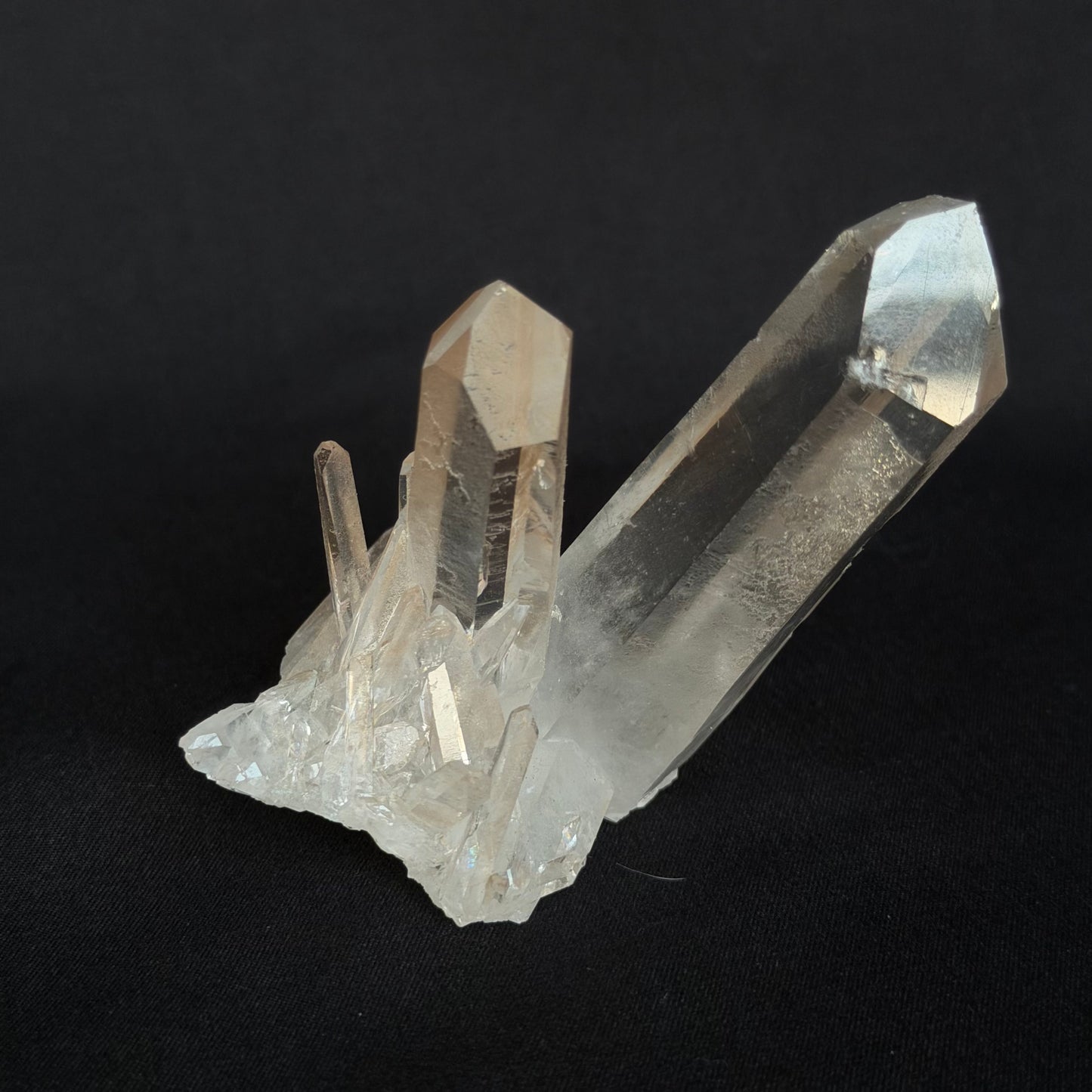 Premium Pink Lemurian Seed Crystal Cluster ピンク・レムリアンシード105g #LQ-039