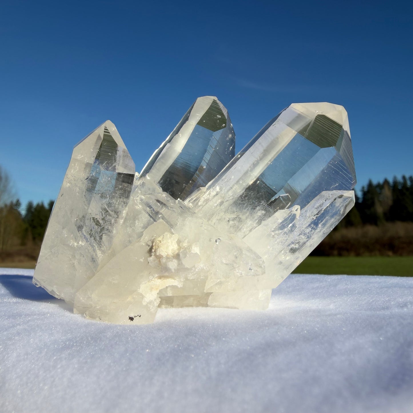 Luminous Lemurian Seed Quartz Cluster #LQ-042