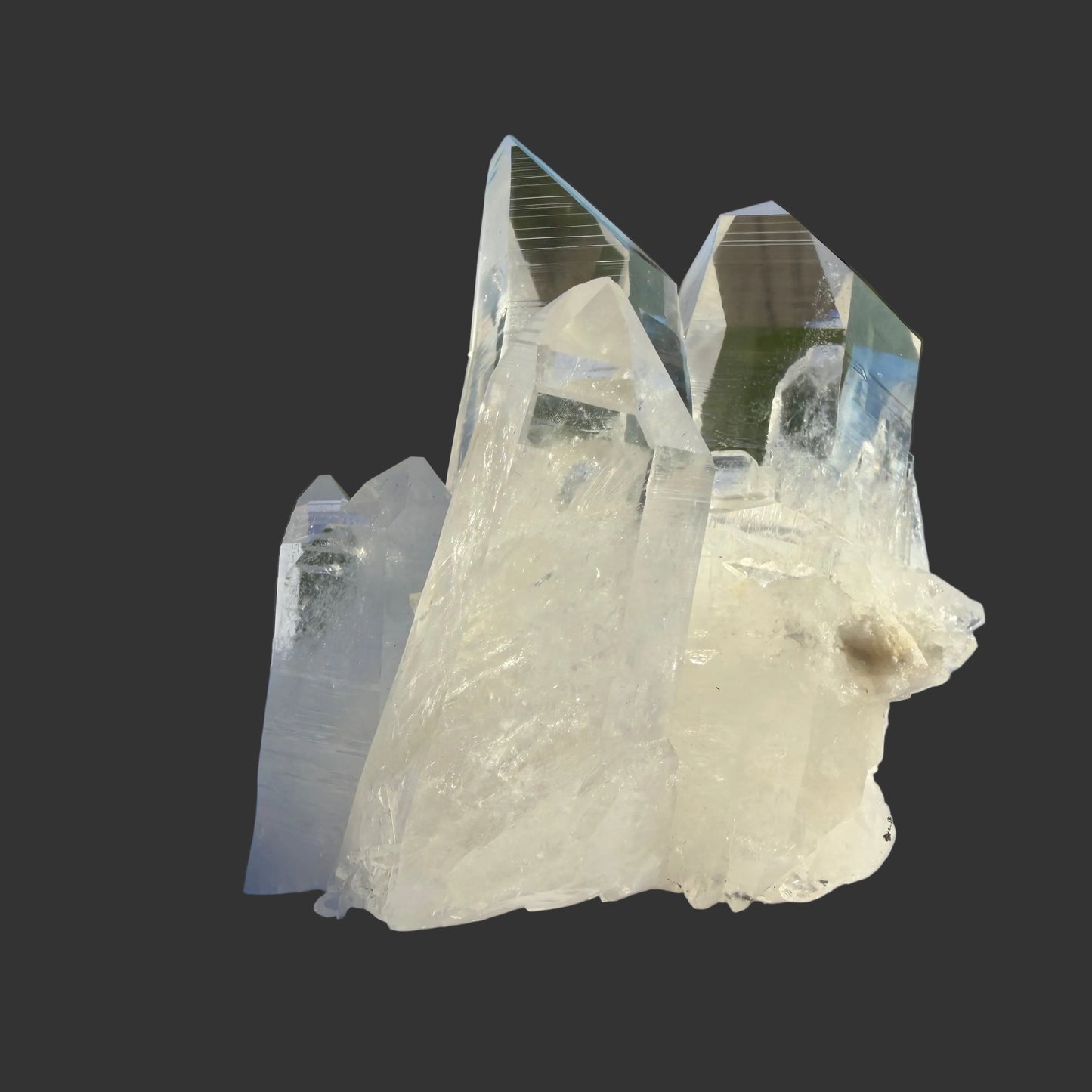 Luminous Lemurian Seed Quartz Cluster #LQ-042