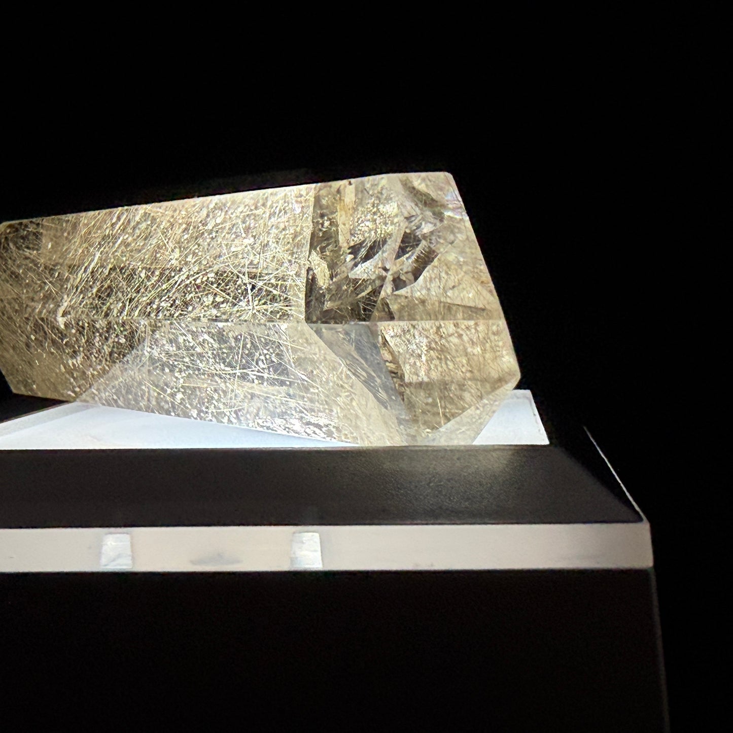 Gold Rutilated Quartz DT ゴールドルチルクォーツ・DT 89 mm #GR-062