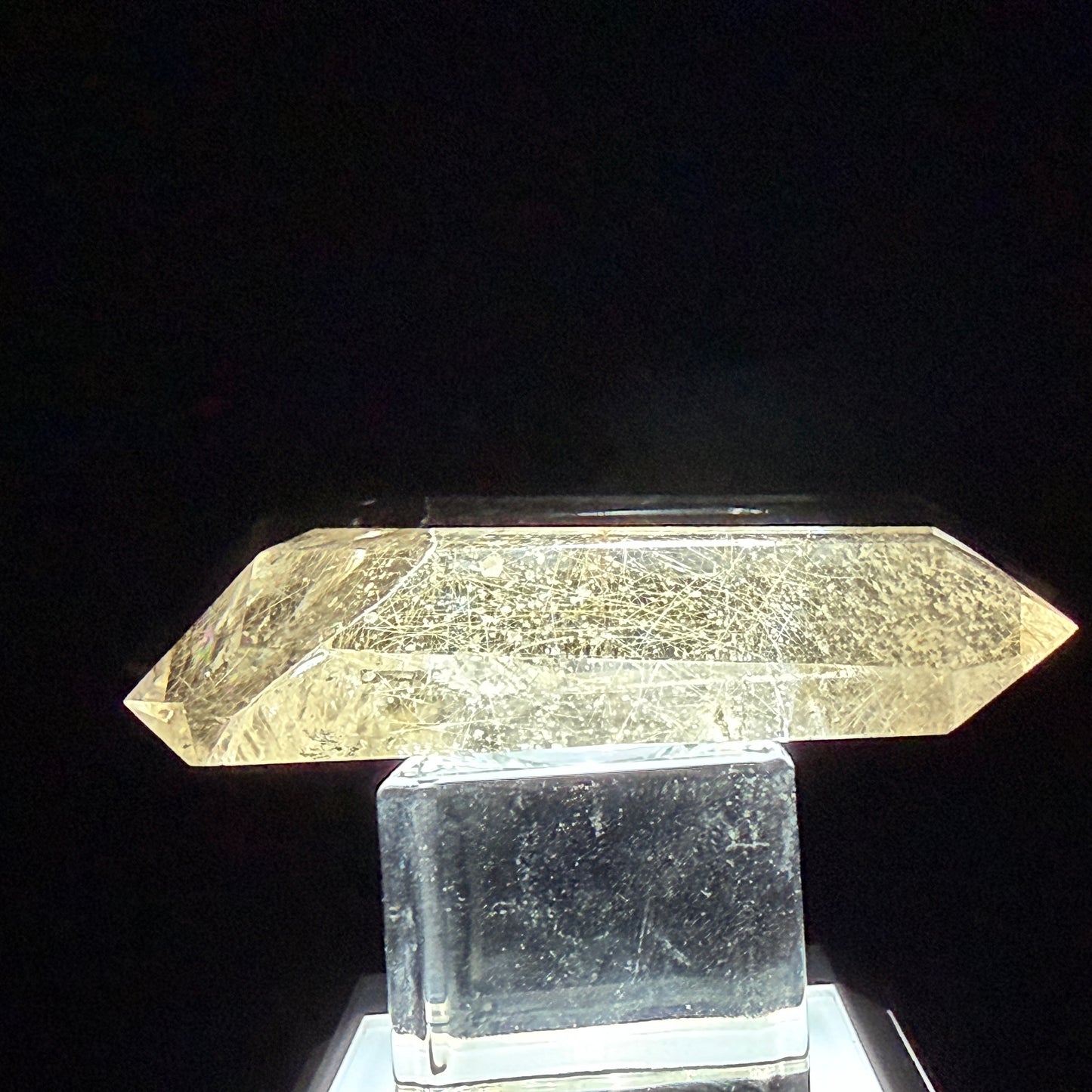 Gold Rutilated Quartz DT ゴールドルチルクォーツ・DT 89 mm #GR-062