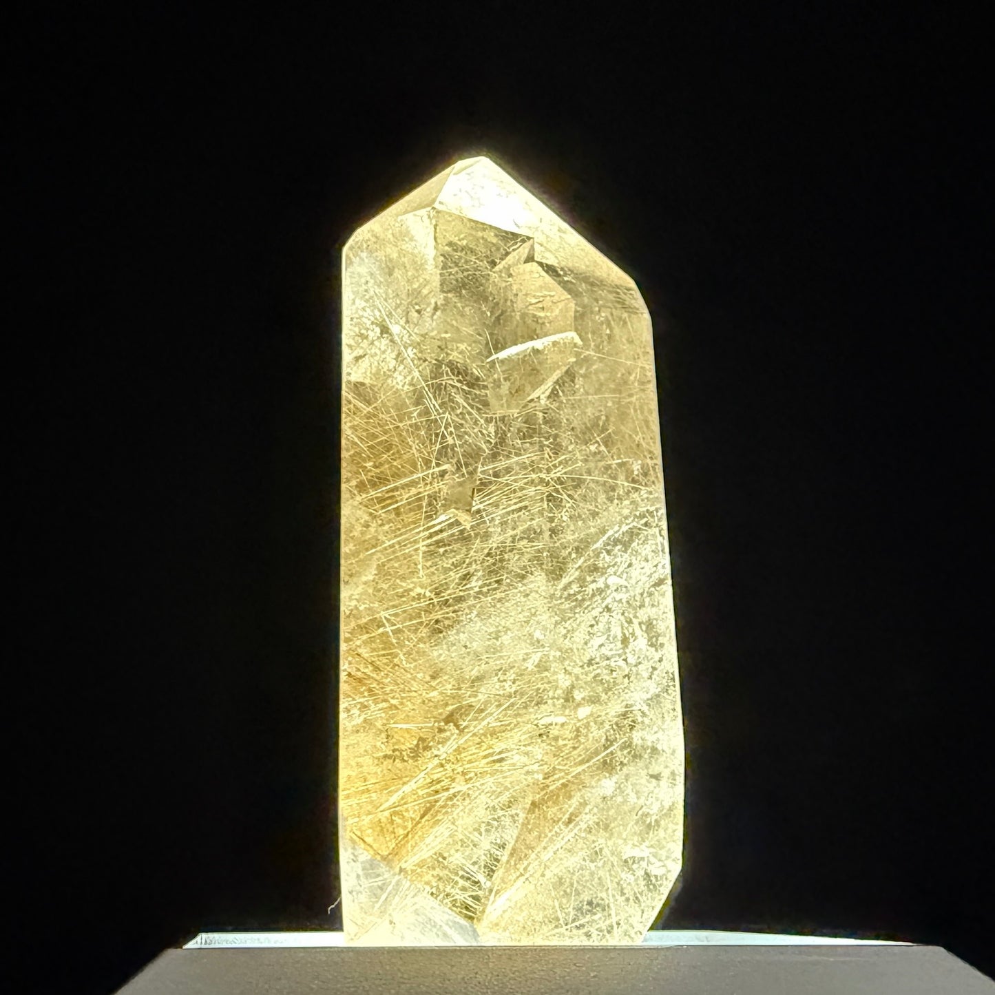 Gold Rutilated Quartz Tower ゴールドルチルクォーツ 72 mm #GR-061