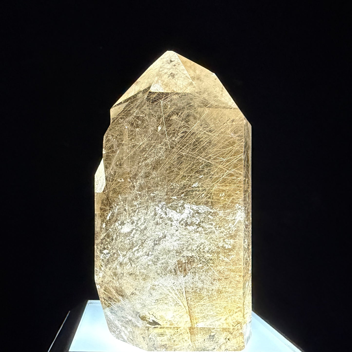 Gold Rutilated Quartz Tower ゴールドルチルクォーツ 72 mm #GR-061