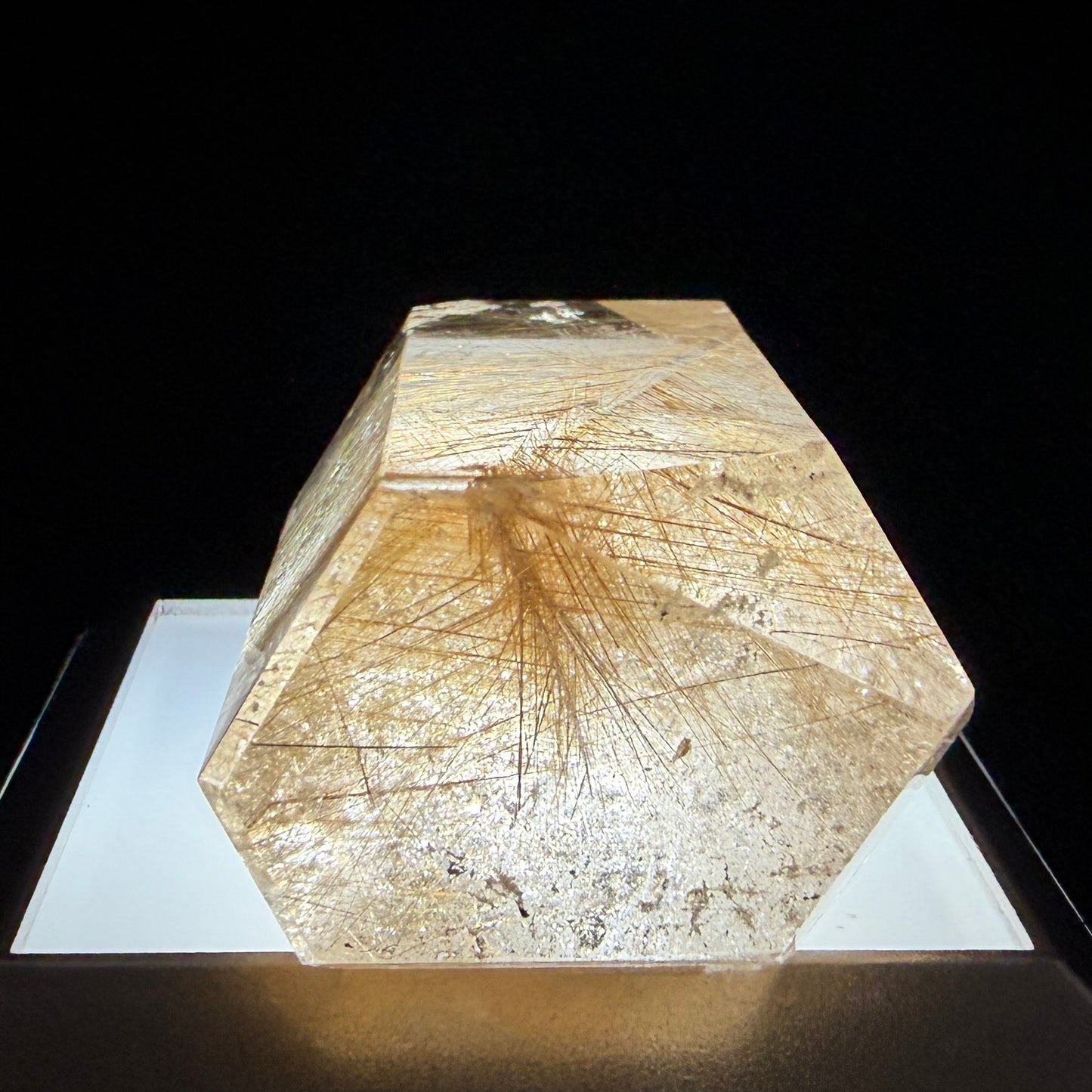 Gold Rutilated Quartz Tower ゴールドルチルクォーツ 72 mm #GR-061