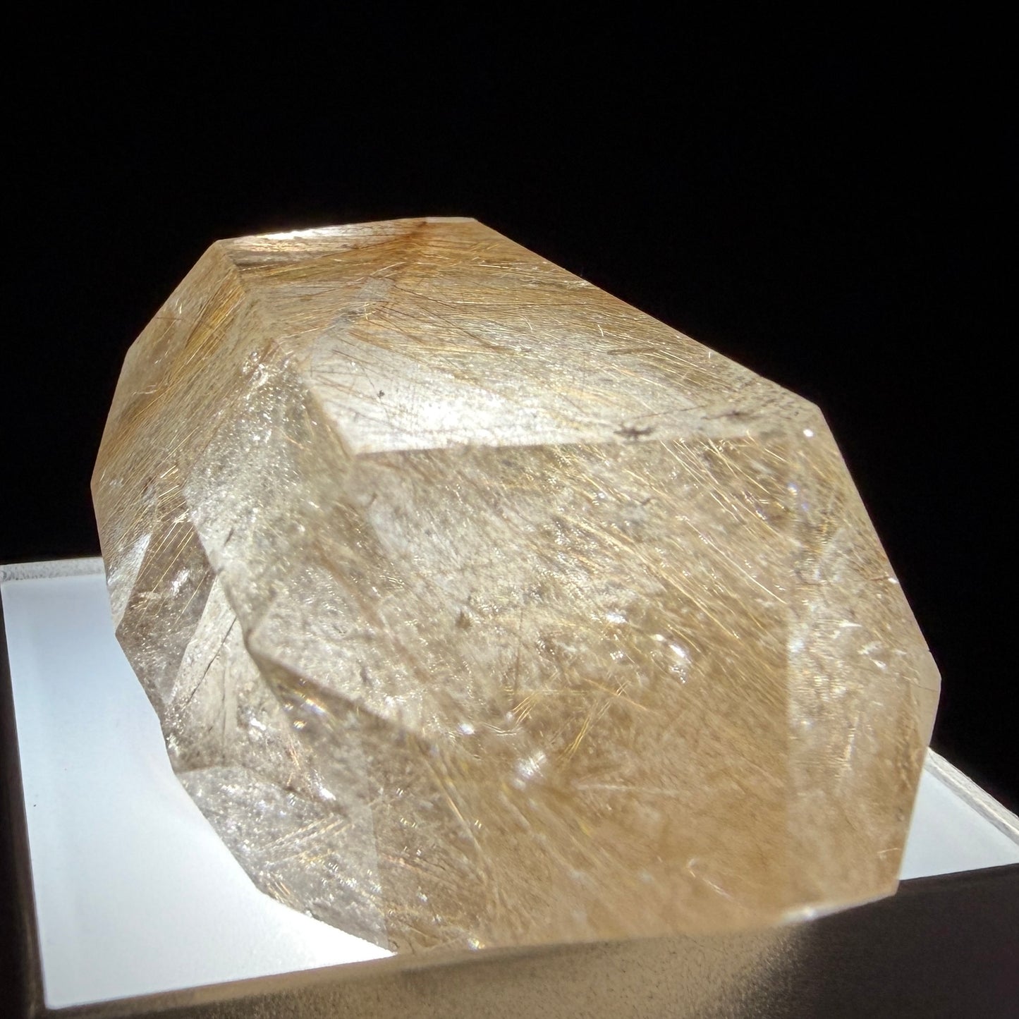 Gold Rutilated Quartz Tower ゴールドルチルクォーツ 72 mm #GR-061