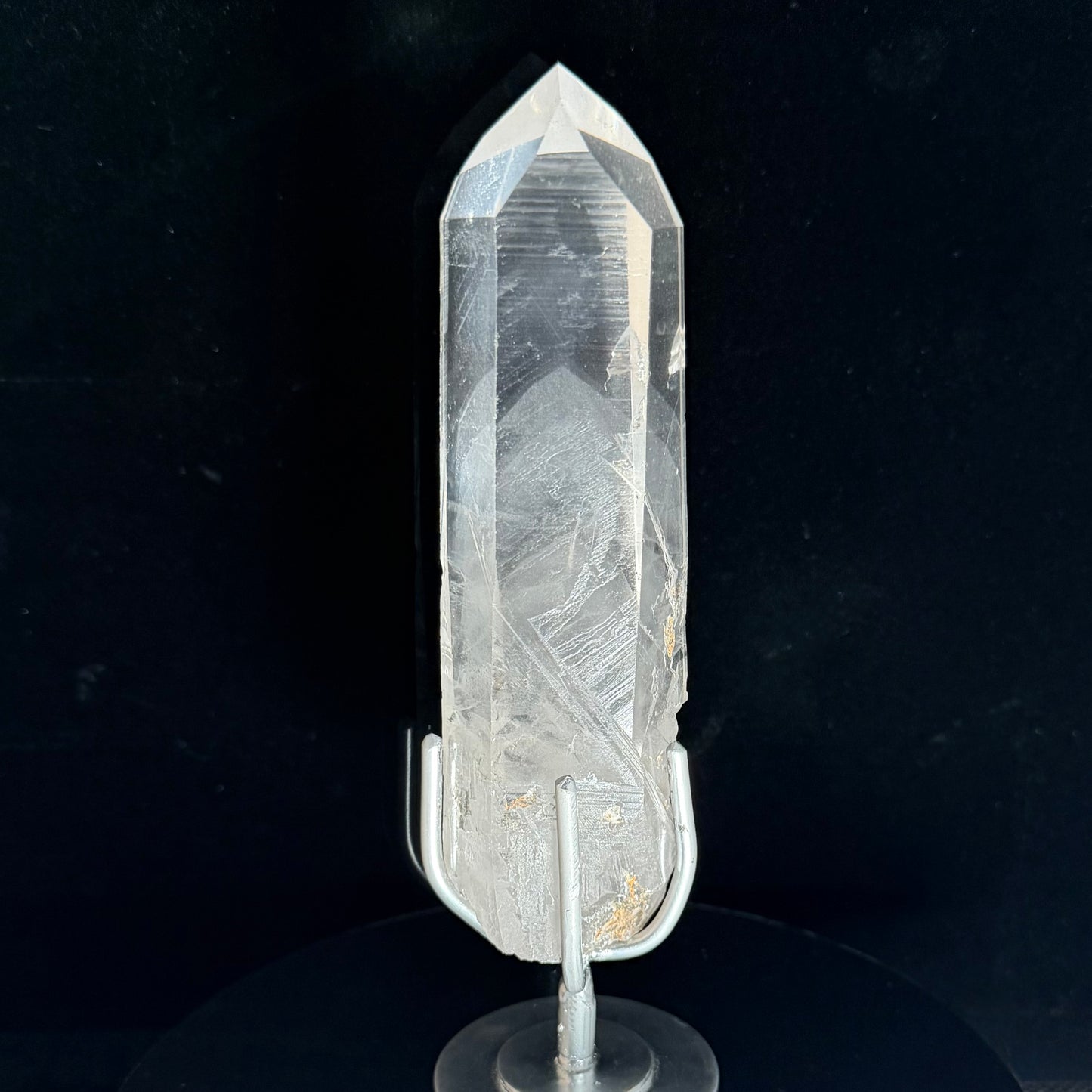 Exceptional Lemurian Seed Crystal with Phantom Layers and Rainbow【幻のファントムと虹】 #LQ-010