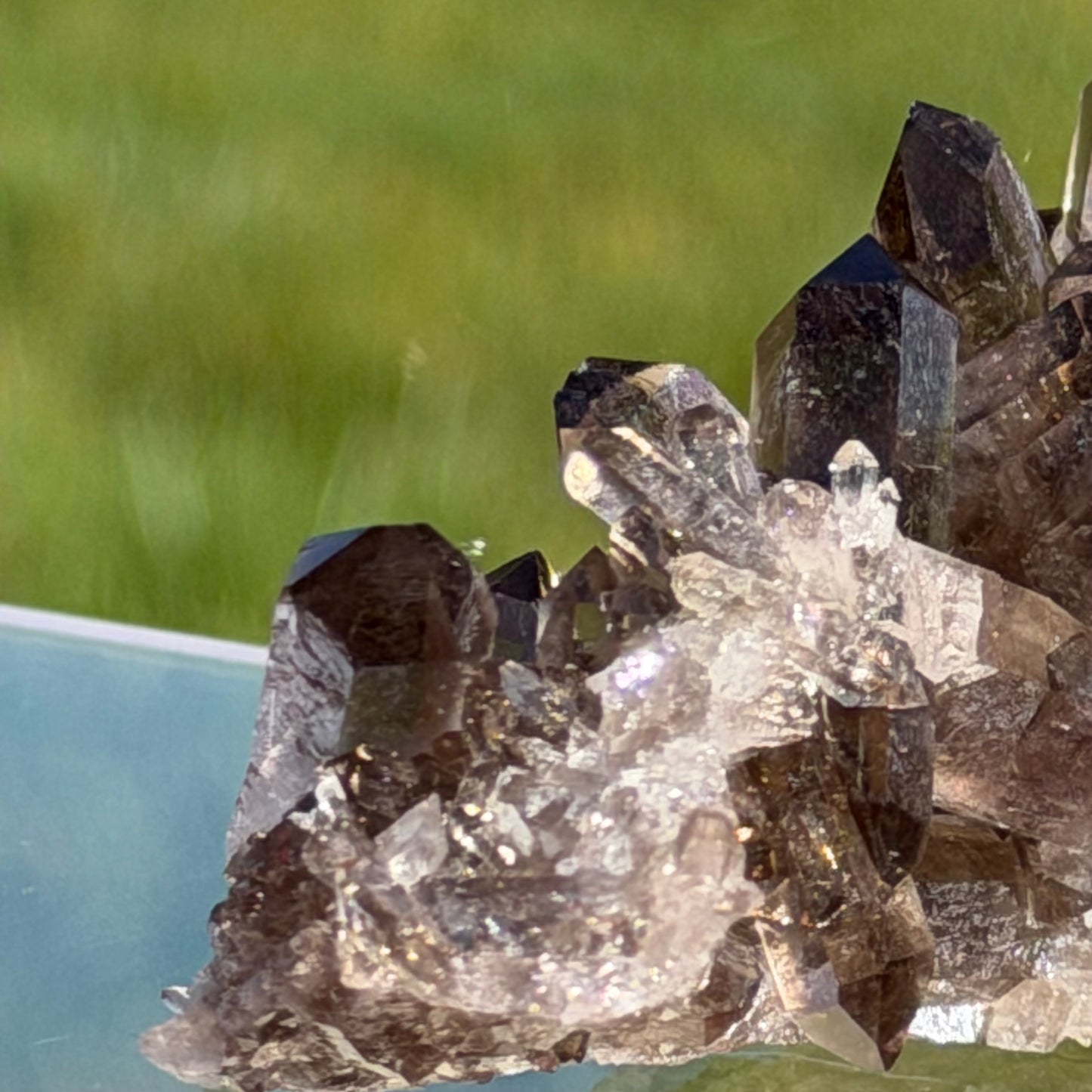 Smoky Quartz Clusterスモーキークォーツ・クラスター #SQ-076