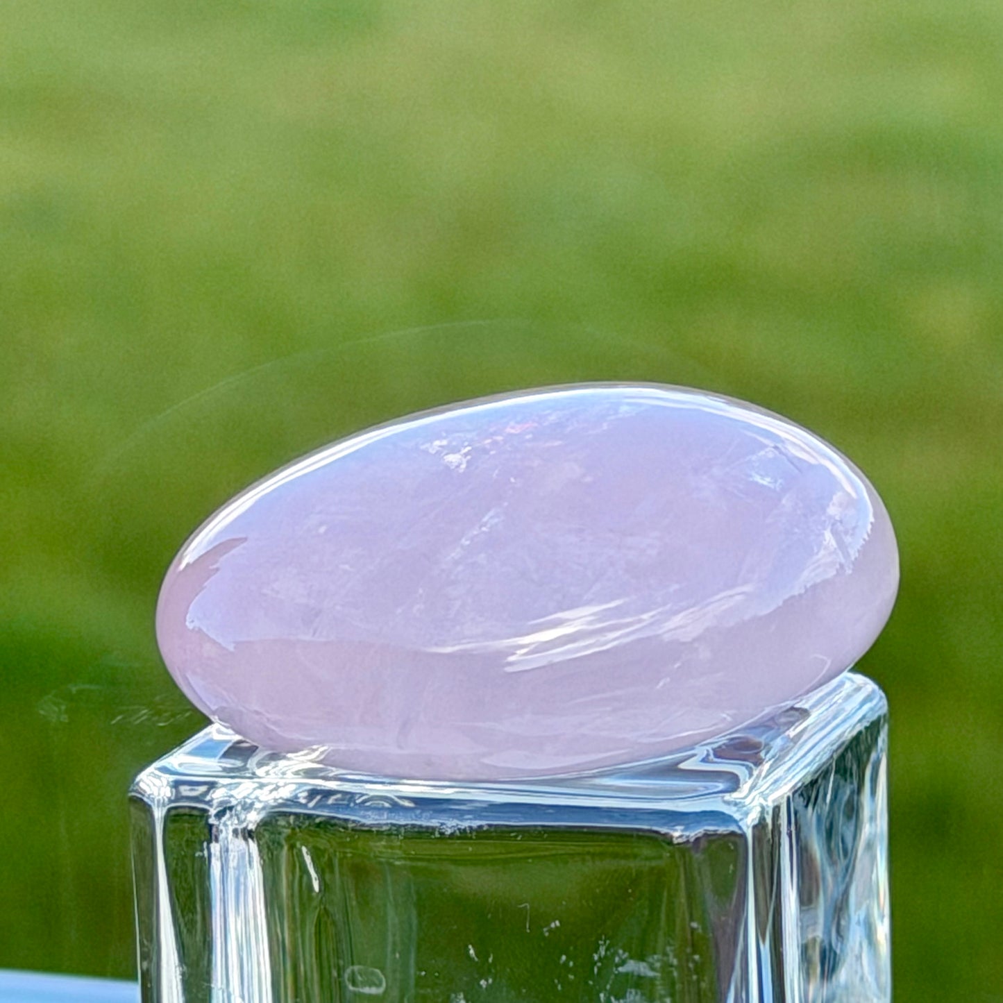 Rose Quartz Palm Stone ローズクォーツ 44g #RQ-087