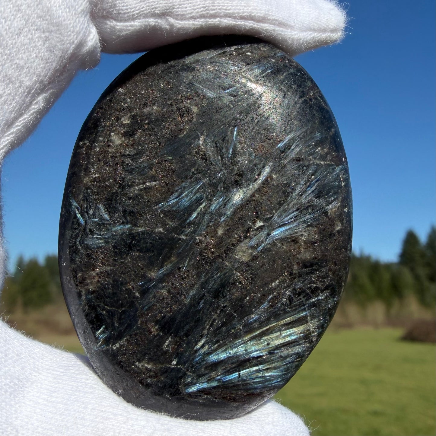 Arfvedsonite アルフフェドソン石 106g #Arf-079