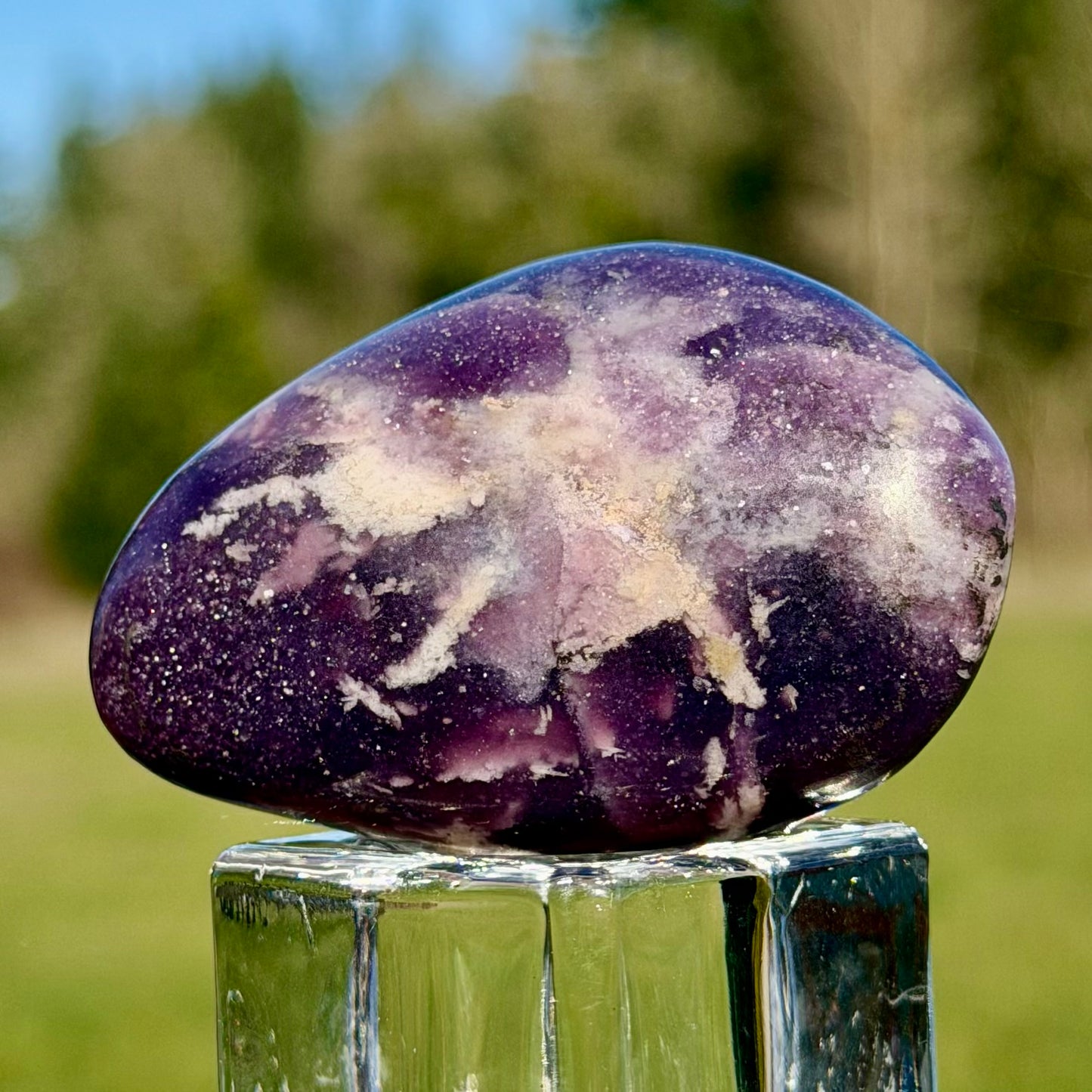 Star Lepidolite スター レピドライト 58mm 108g #LEP-080