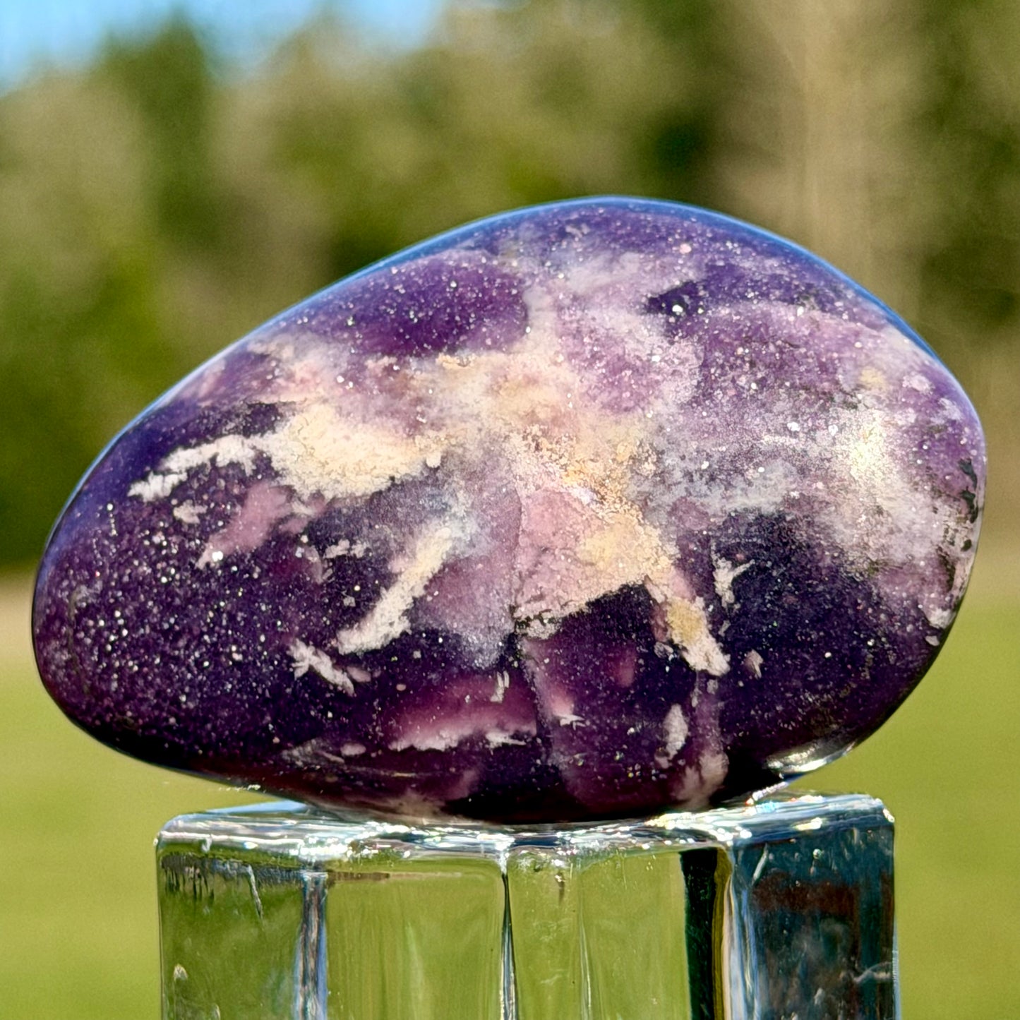 Star Lepidolite スター レピドライト 58mm 108g #LEP-080