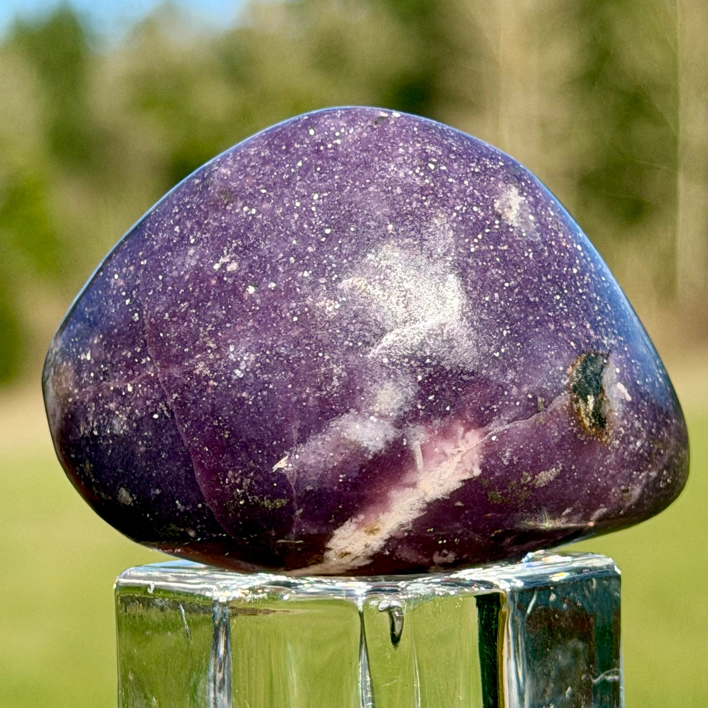 Star Lepidolite スター レピドライト 58mm 108g #LEP-080