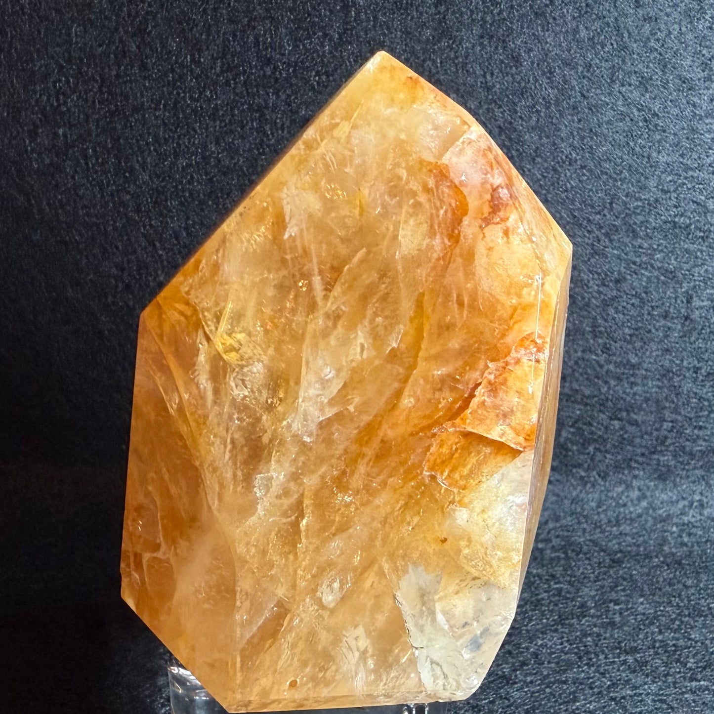 Golden Healer Quartz Point 9.1oz ゴールデンヒーラー 73mm 258g #GH-098