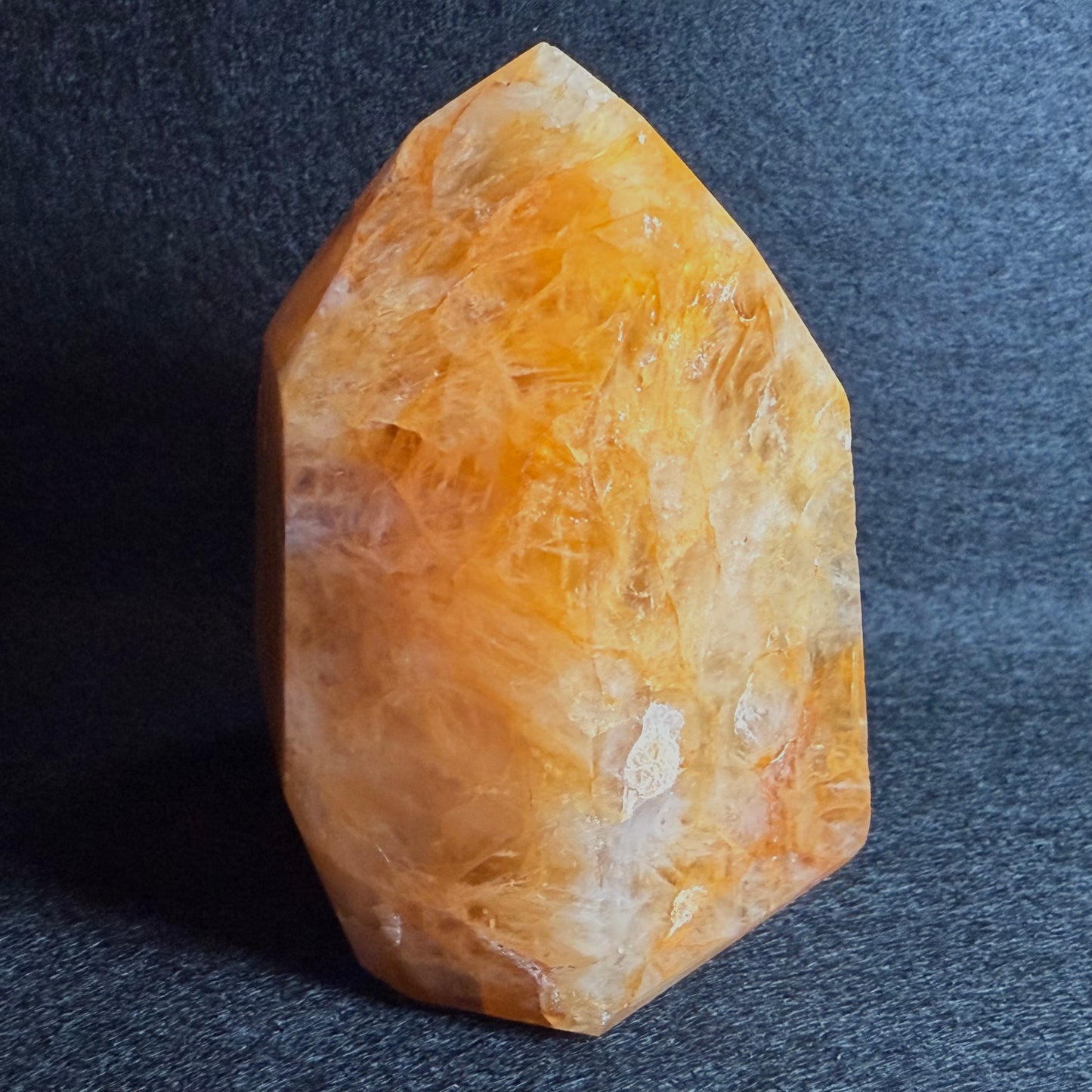 Golden Healer Quartz Point 9.1oz ゴールデンヒーラー 73mm 258g #GH-098