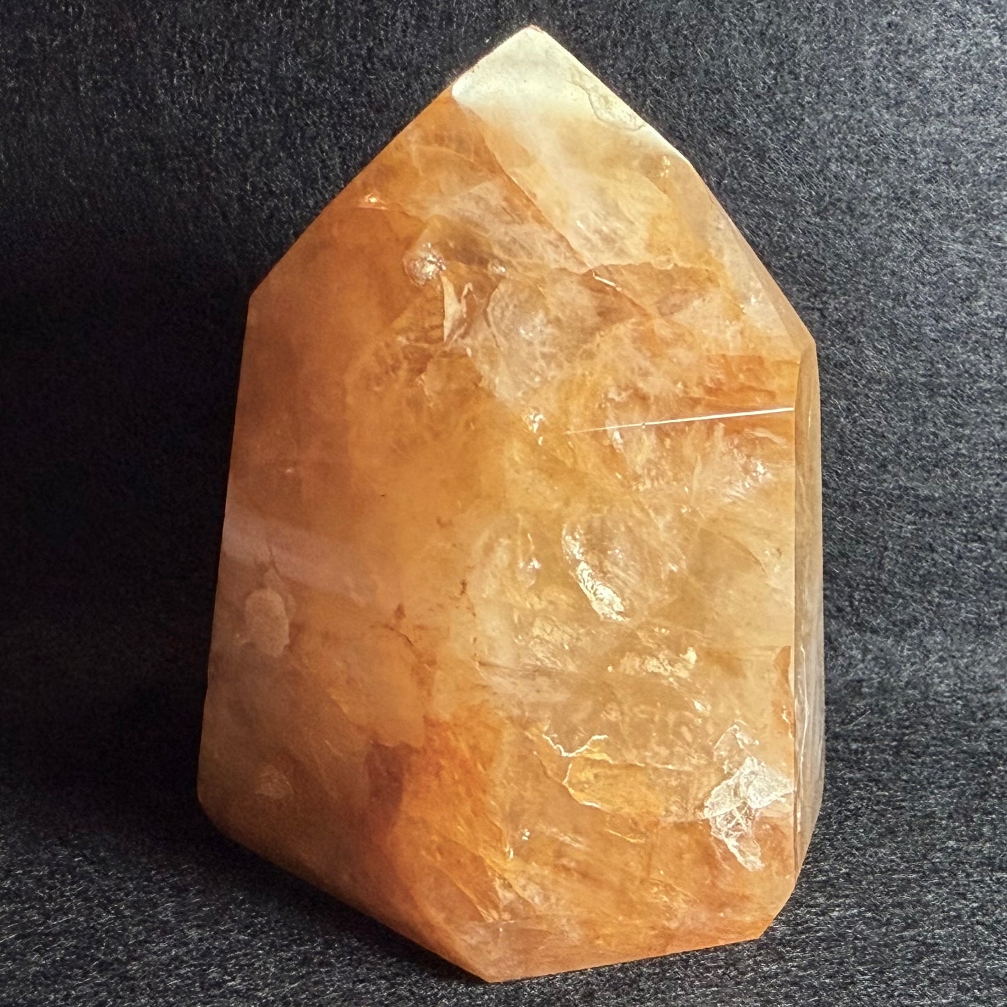 Golden Healer Quartz Point 9.1oz ゴールデンヒーラー 73mm 258g #GH-098