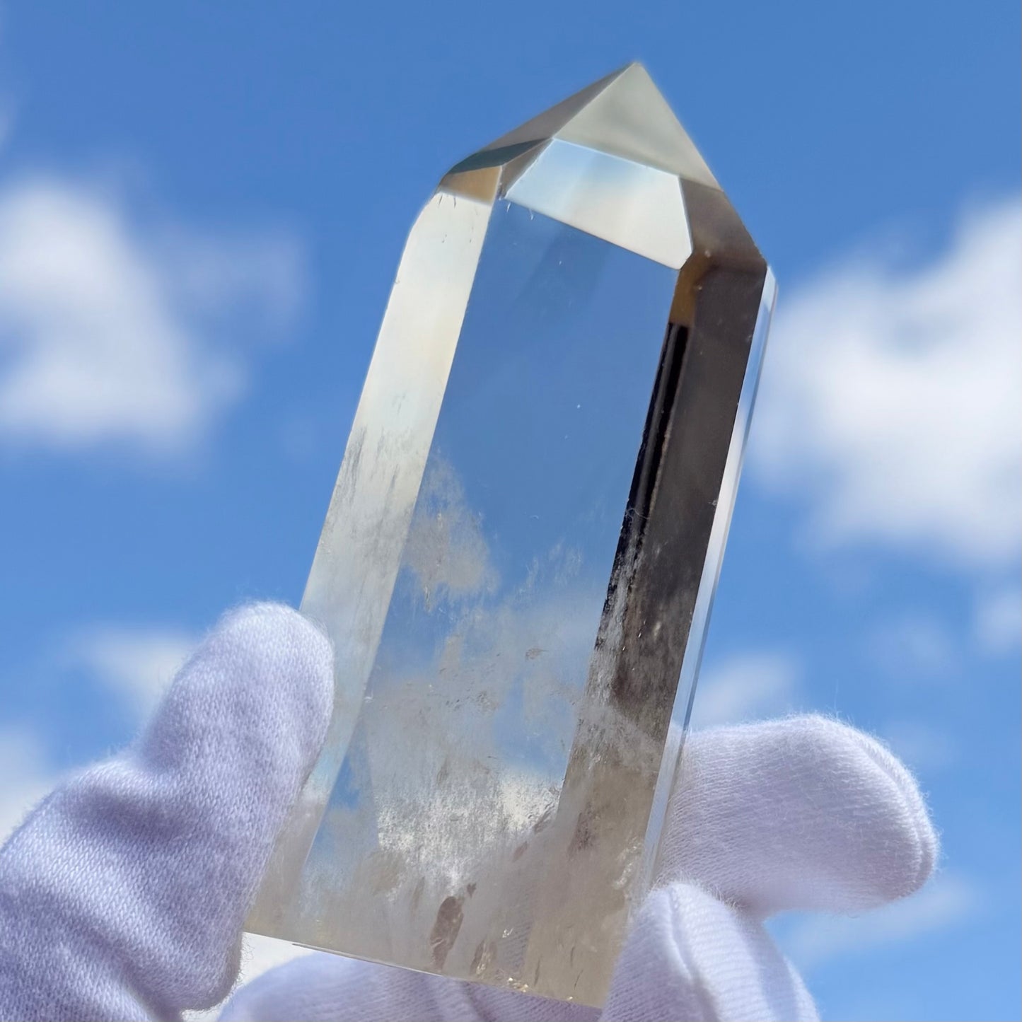 Smoky Citrine Polished Tower Point スモーキーシトリン  タワーポイント84mm  #CI-109