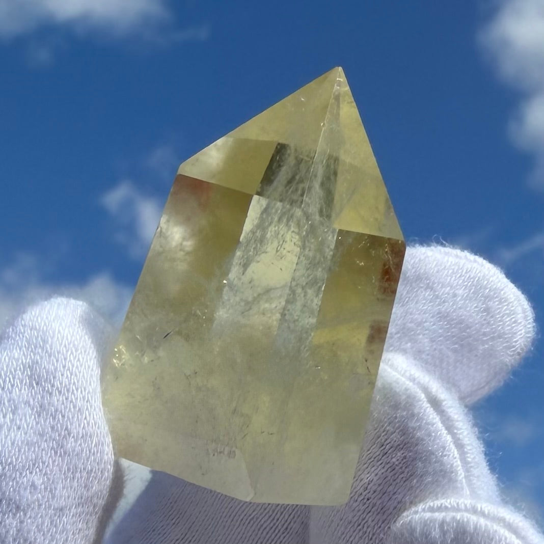 Citrine Polished Tower Point　シトリン タワーポイント 36mm #CI-110