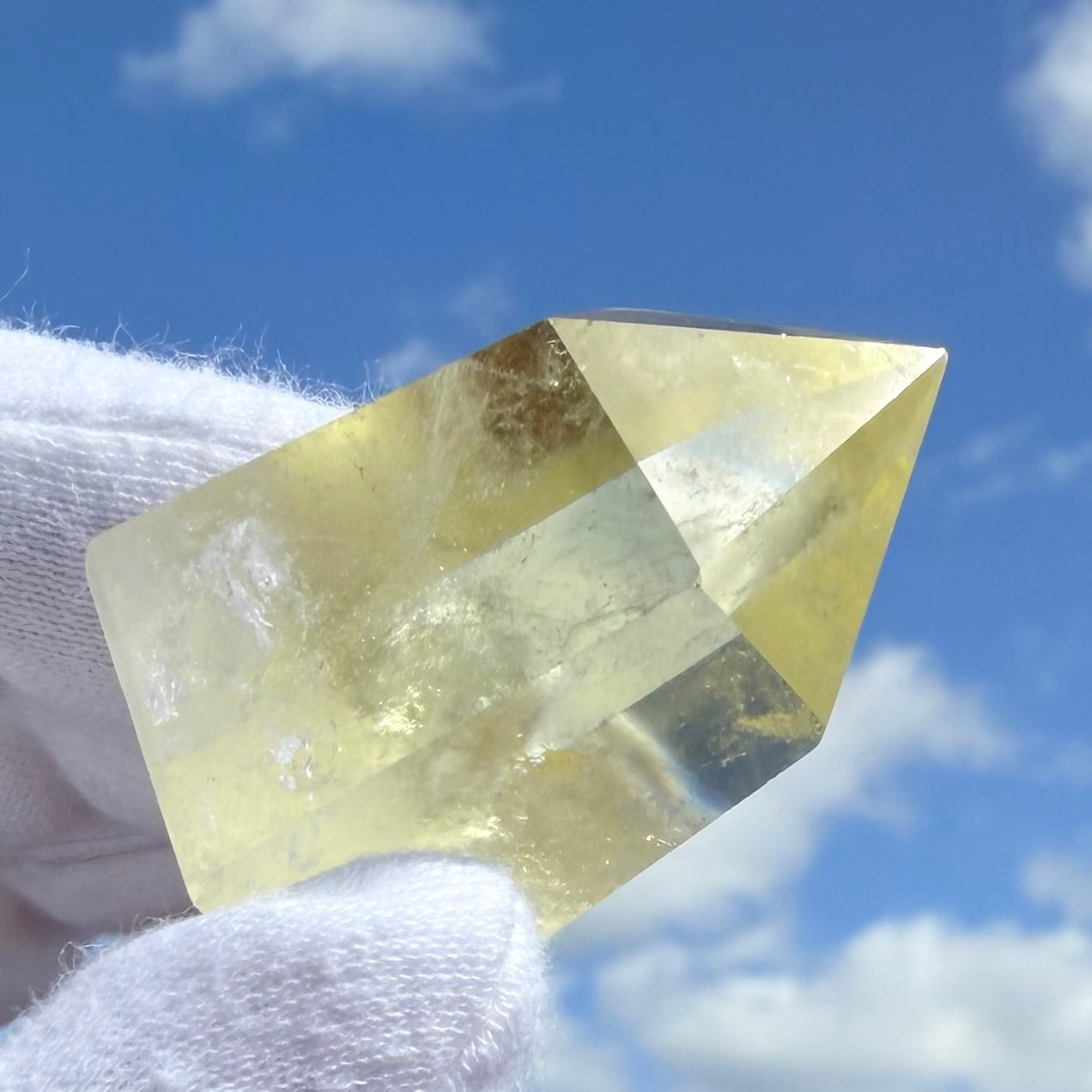 Citrine Polished Tower Point　シトリン タワーポイント 36mm #CI-110