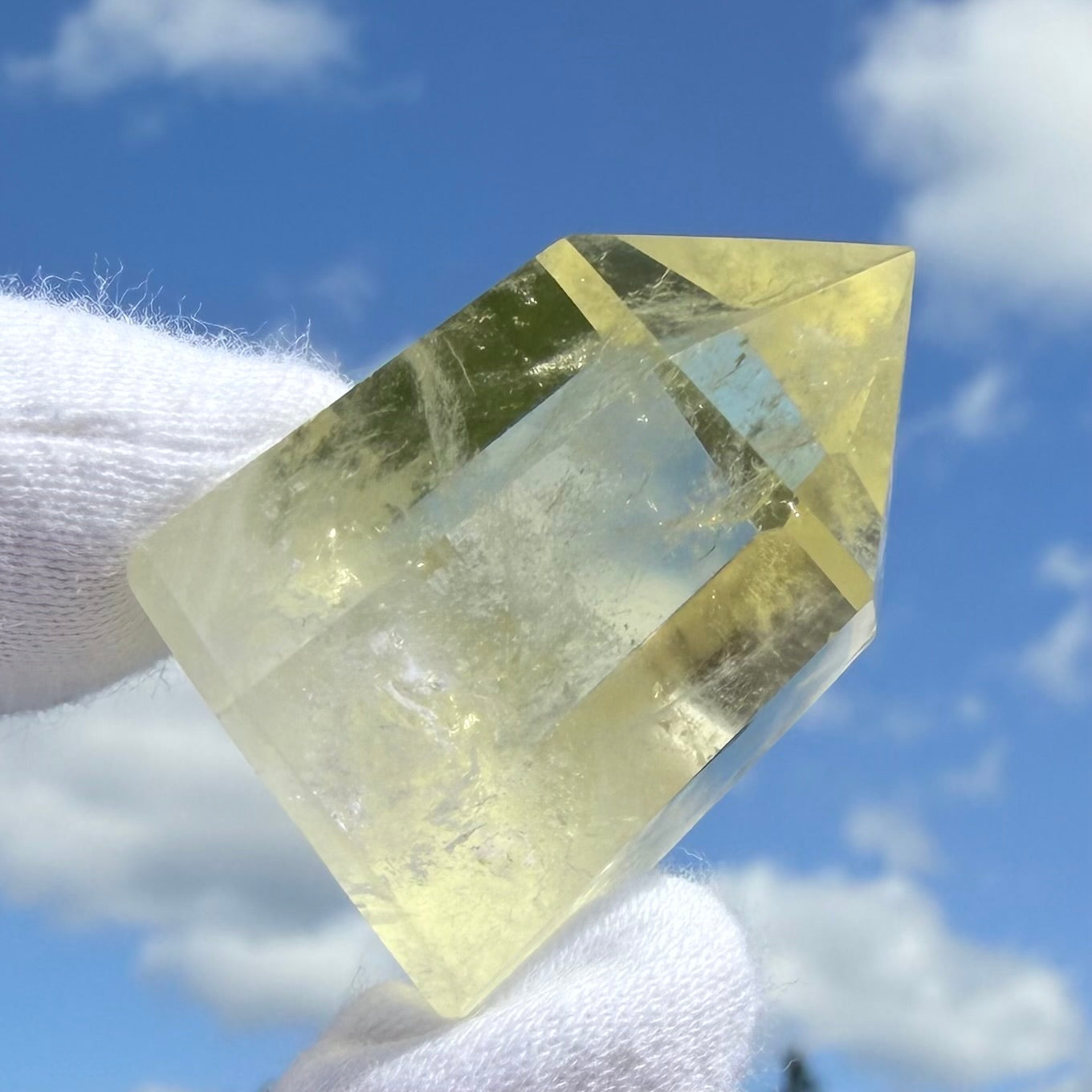 Citrine Polished Tower Point　シトリン タワーポイント 36mm #CI-110