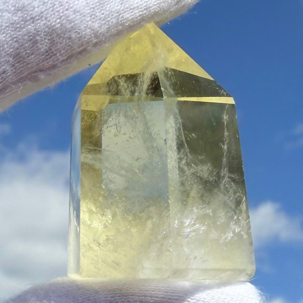 Citrine Polished Tower Point　シトリン タワーポイント 36mm #CI-110