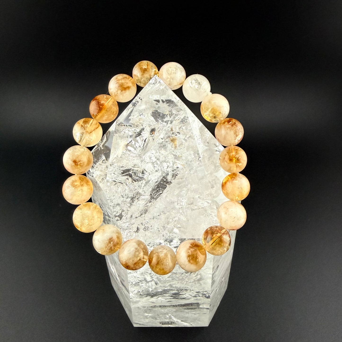 Citrine Natural Stone Bracelet #BR-010