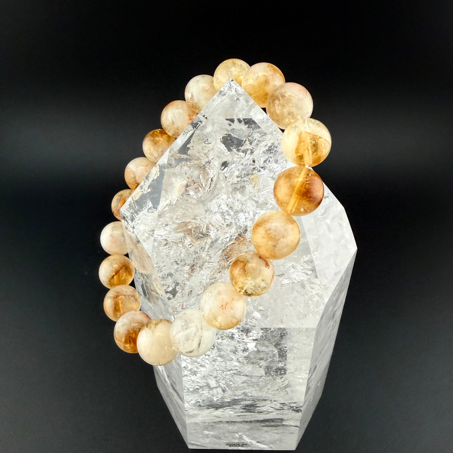 Citrine Natural Stone Bracelet #BR-010