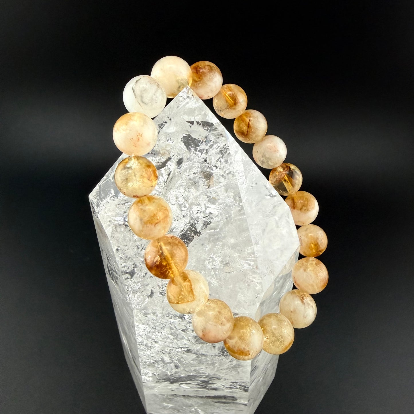 Citrine Natural Stone Bracelet #BR-010
