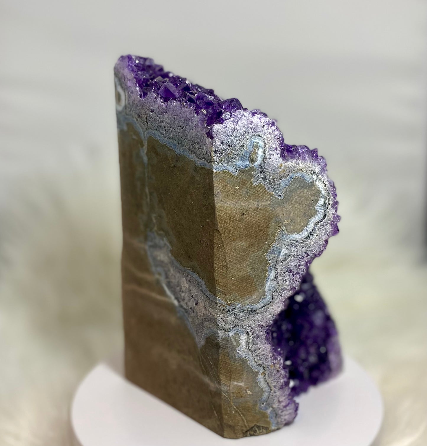 Large Amethyst Geode / Cluster 170mm 1.7kg AM-015