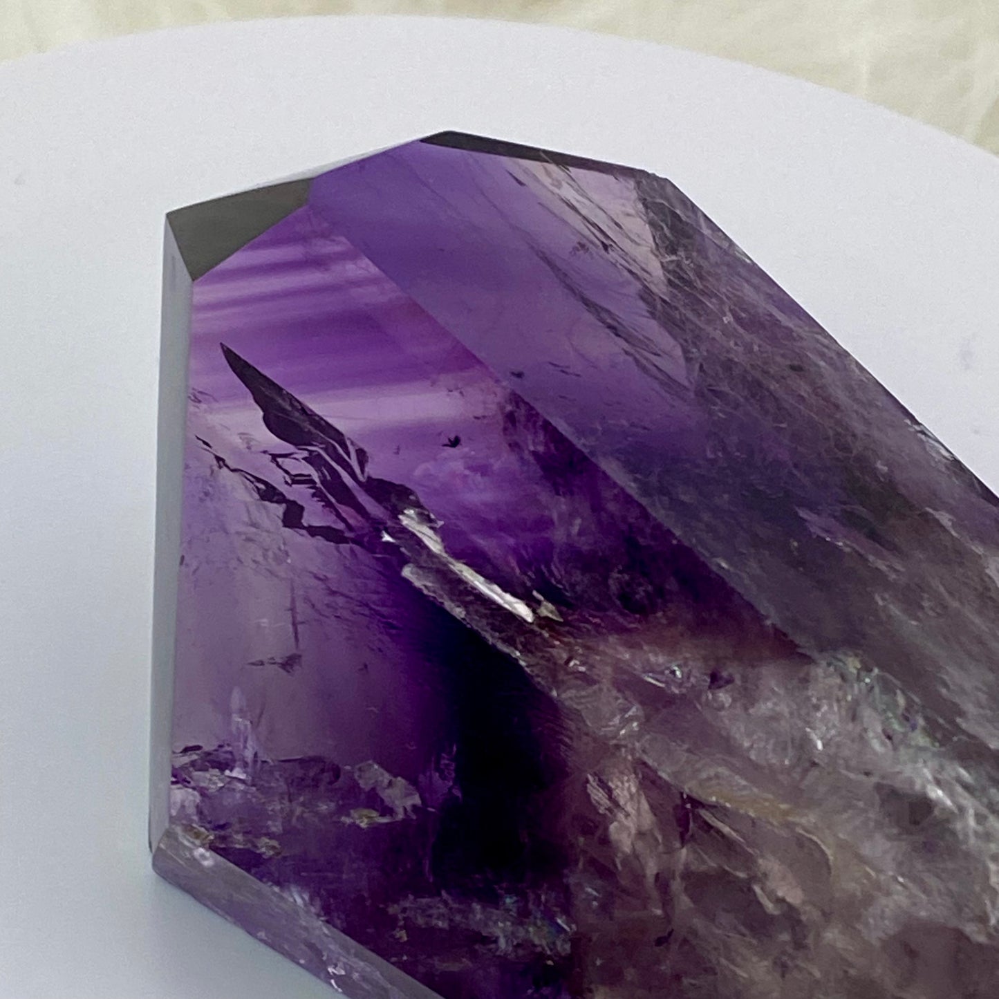 THE VIOLET OBELISK | Monumental Deep Purple Amethyst (6.75") AM-018